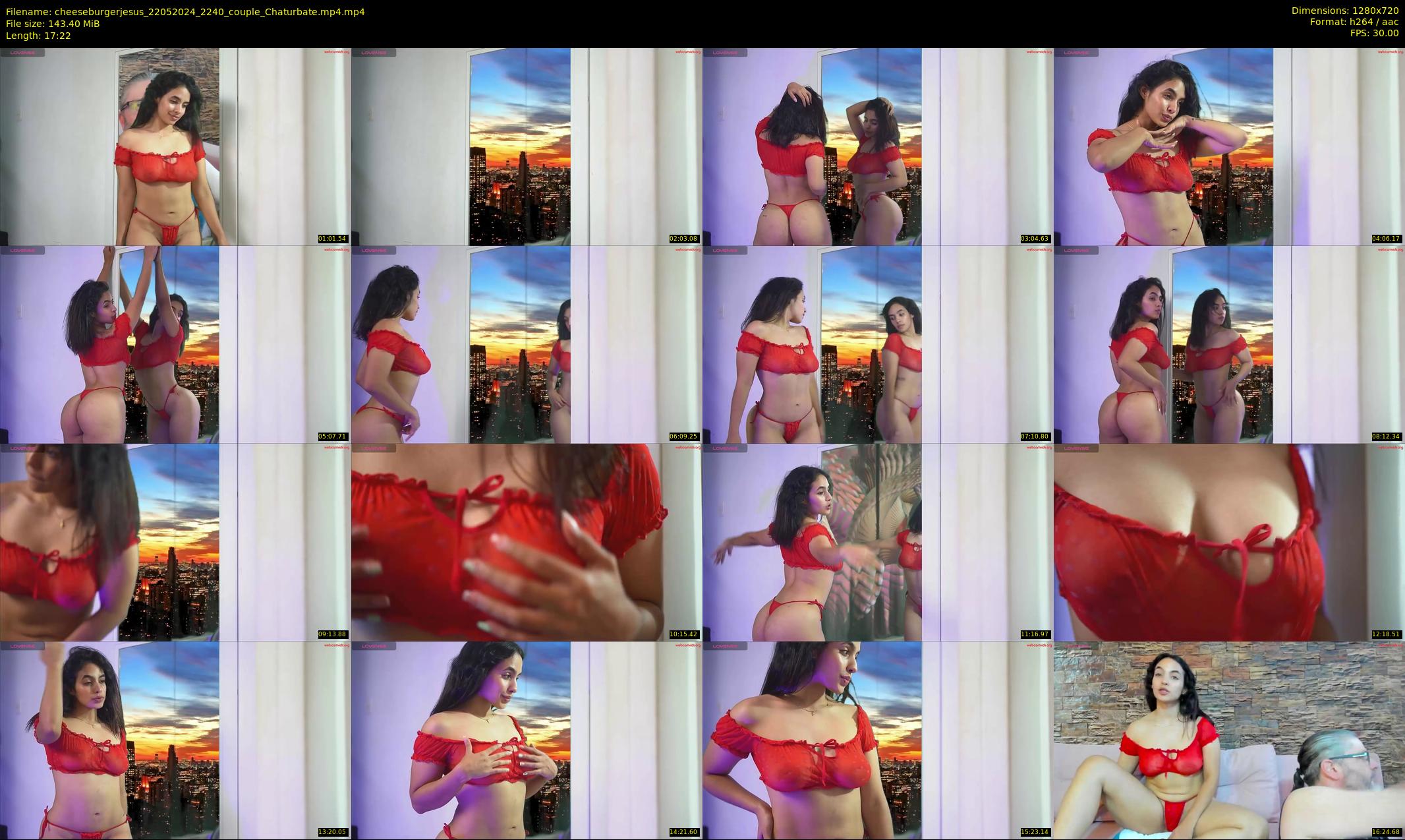 cheeseburgerjesus — 18 minute Chaturbate couple cam show recording, 720p, May 22, 2024