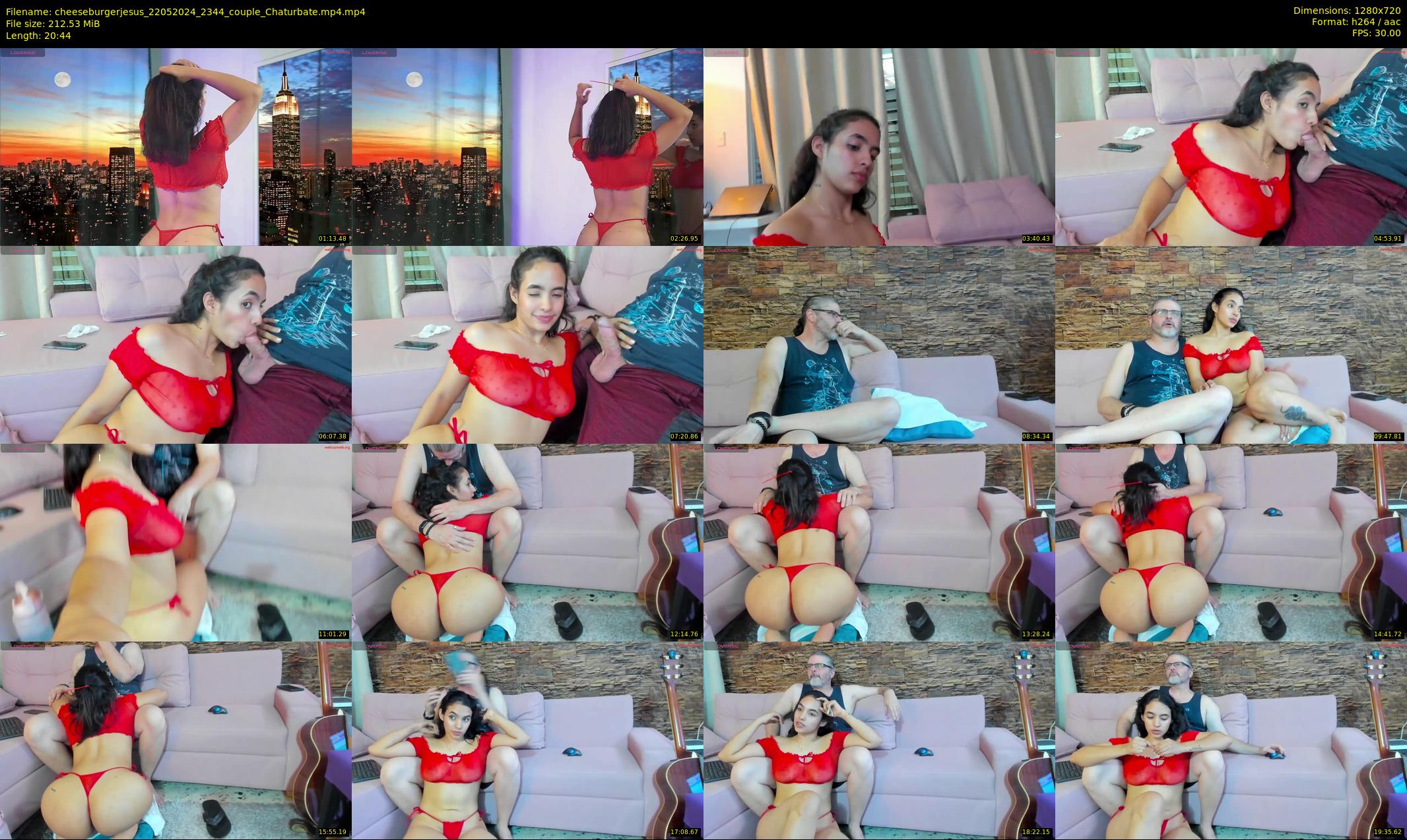 cheeseburgerjesus — 21 minute Chaturbate couple cam show recording, 720p, May 22, 2024