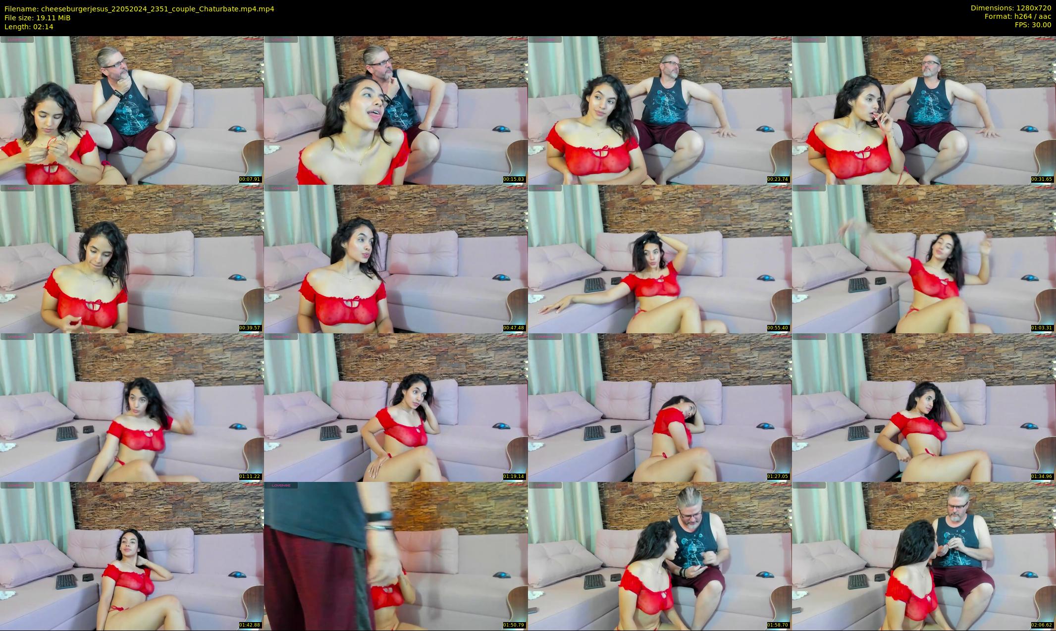 cheeseburgerjesus — 3 minute Chaturbate couple cam show recording, 720p, May 22, 2024