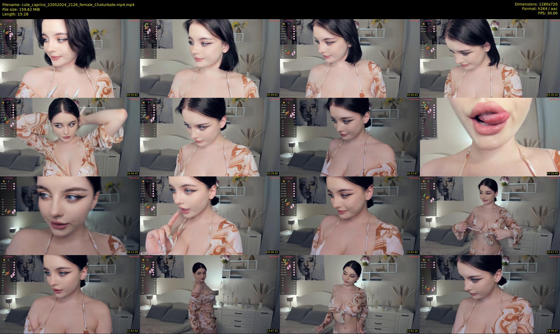 cute_caprice — 16 minute Chaturbate female cam show recording, 720p, May 22, 2024