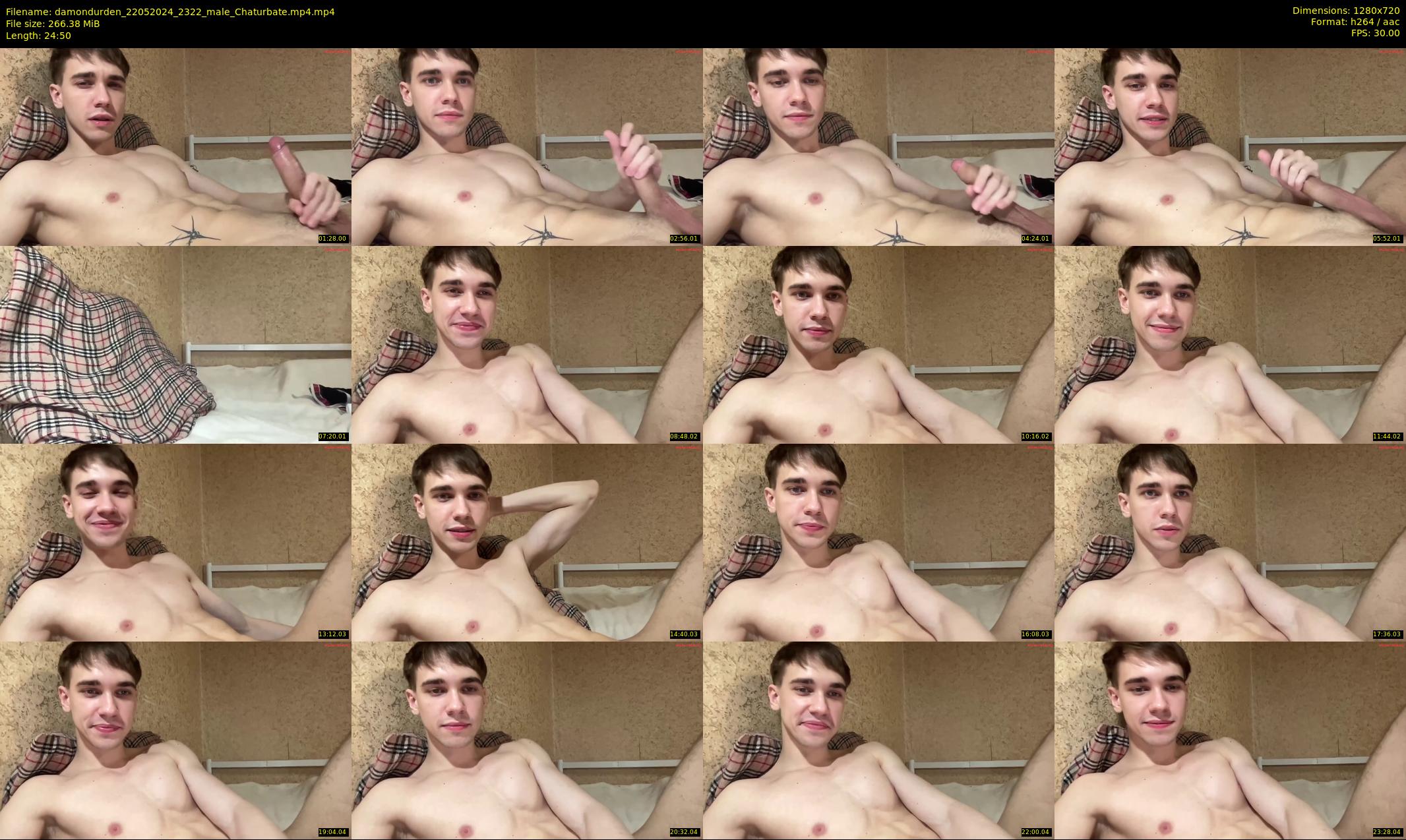 damondurden — 25 minute Chaturbate male cam show recording, 720p, May 22, 2024