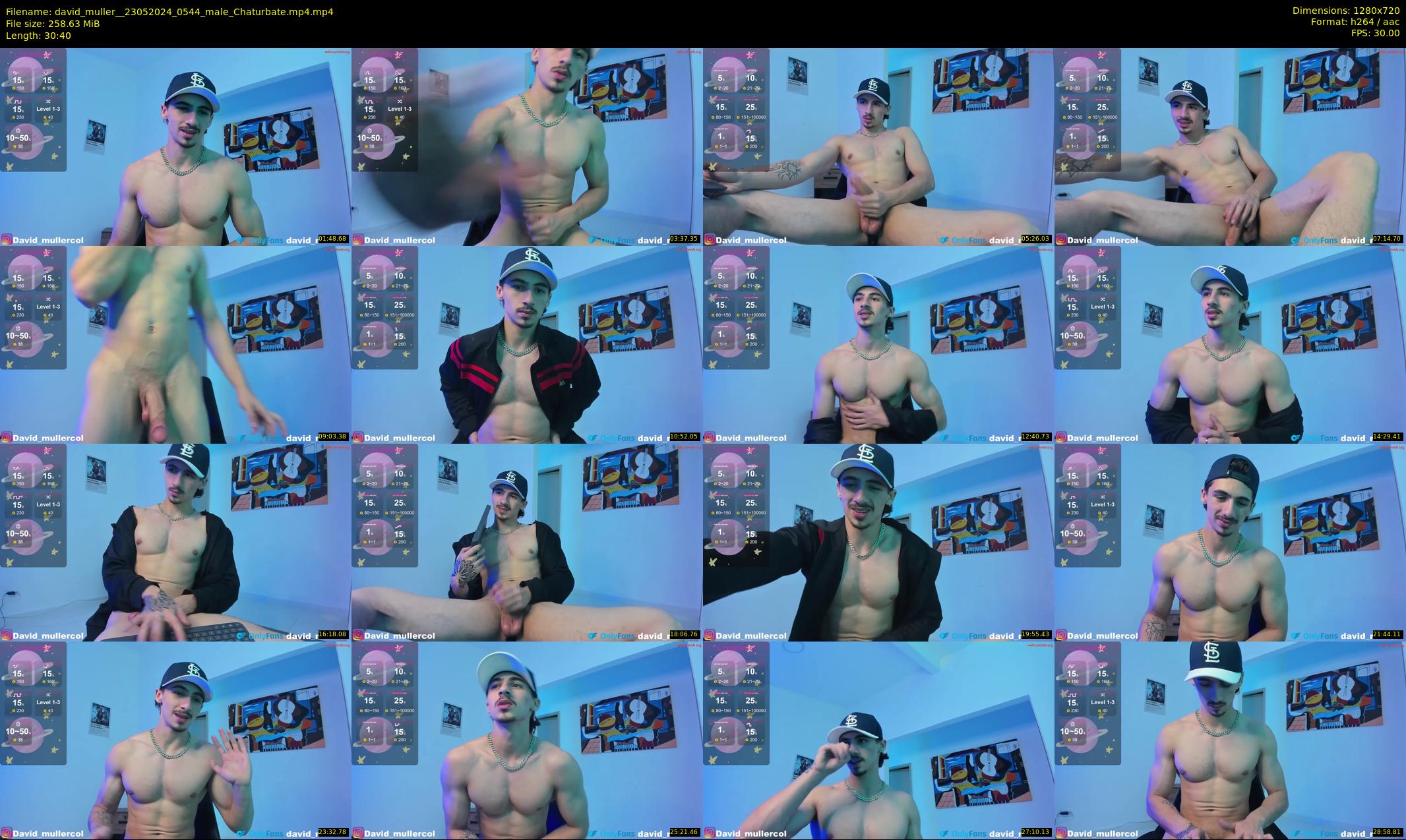 david_muller_ — 31 minute Chaturbate male cam show recording, 720p, May 23, 2024