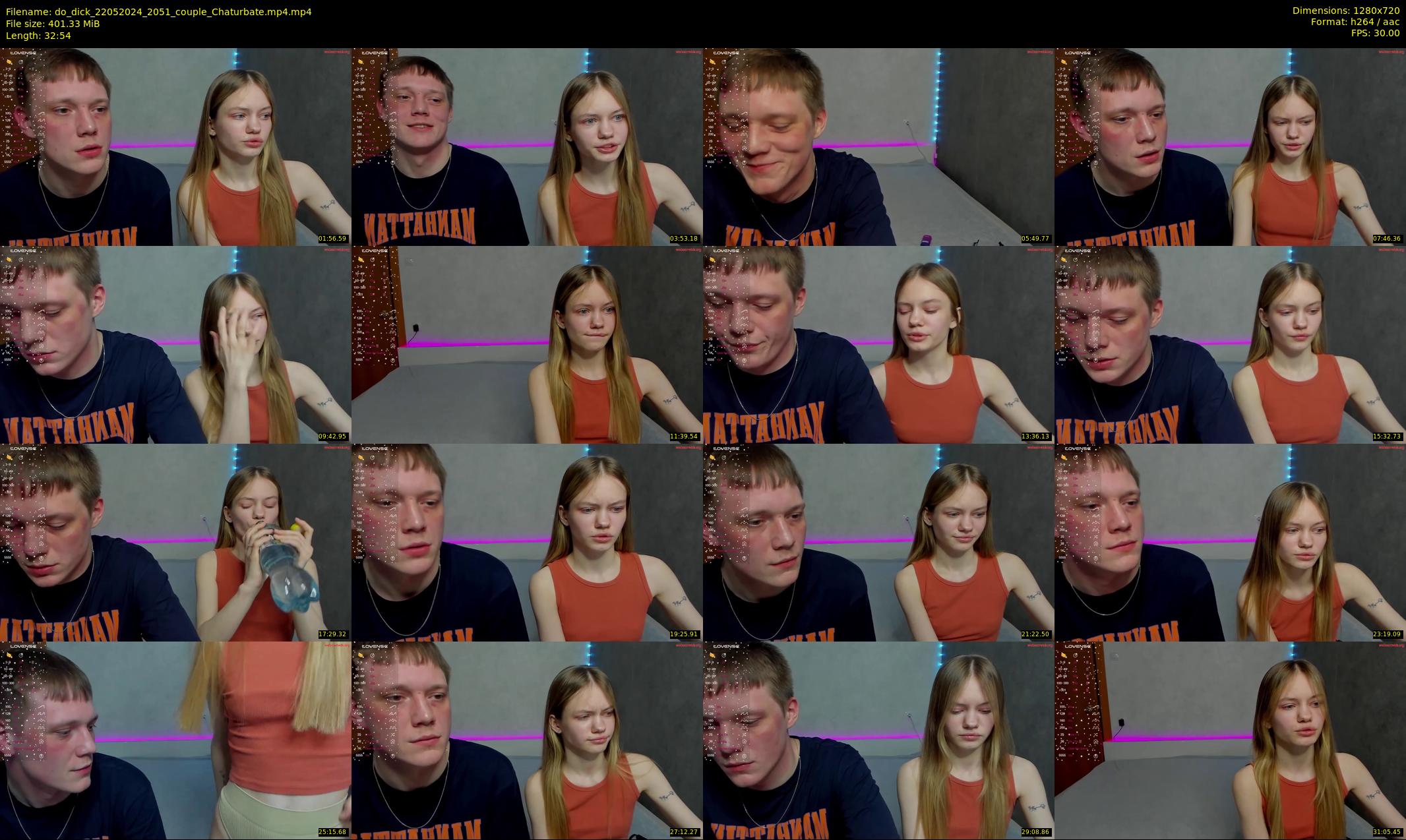 do_dick — 33 minute Chaturbate couple cam show recording, 720p, May 22, 2024