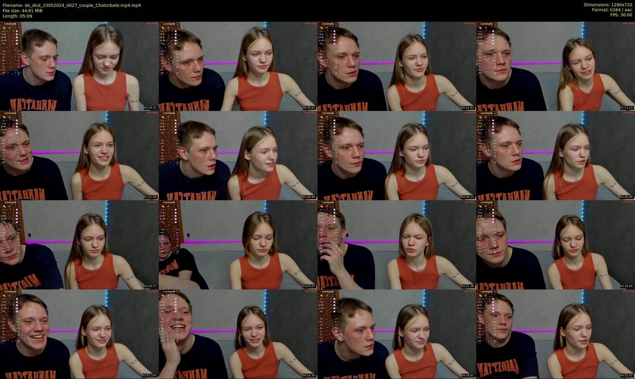 do_dick — 6 minute Chaturbate couple cam show recording, 720p, May 23, 2024