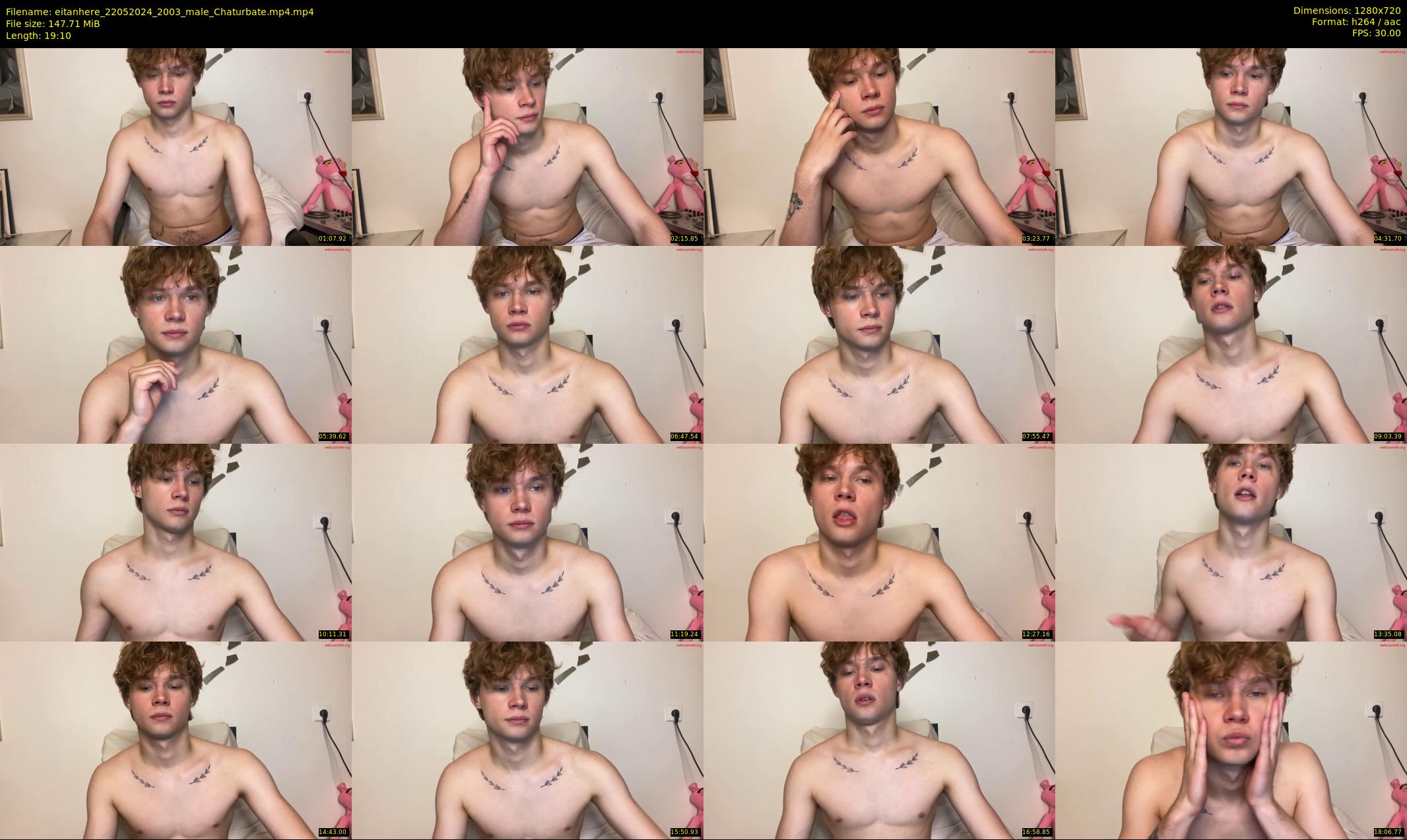 eitanhere — 20 minute Chaturbate male cam show recording, 720p, May 22, 2024