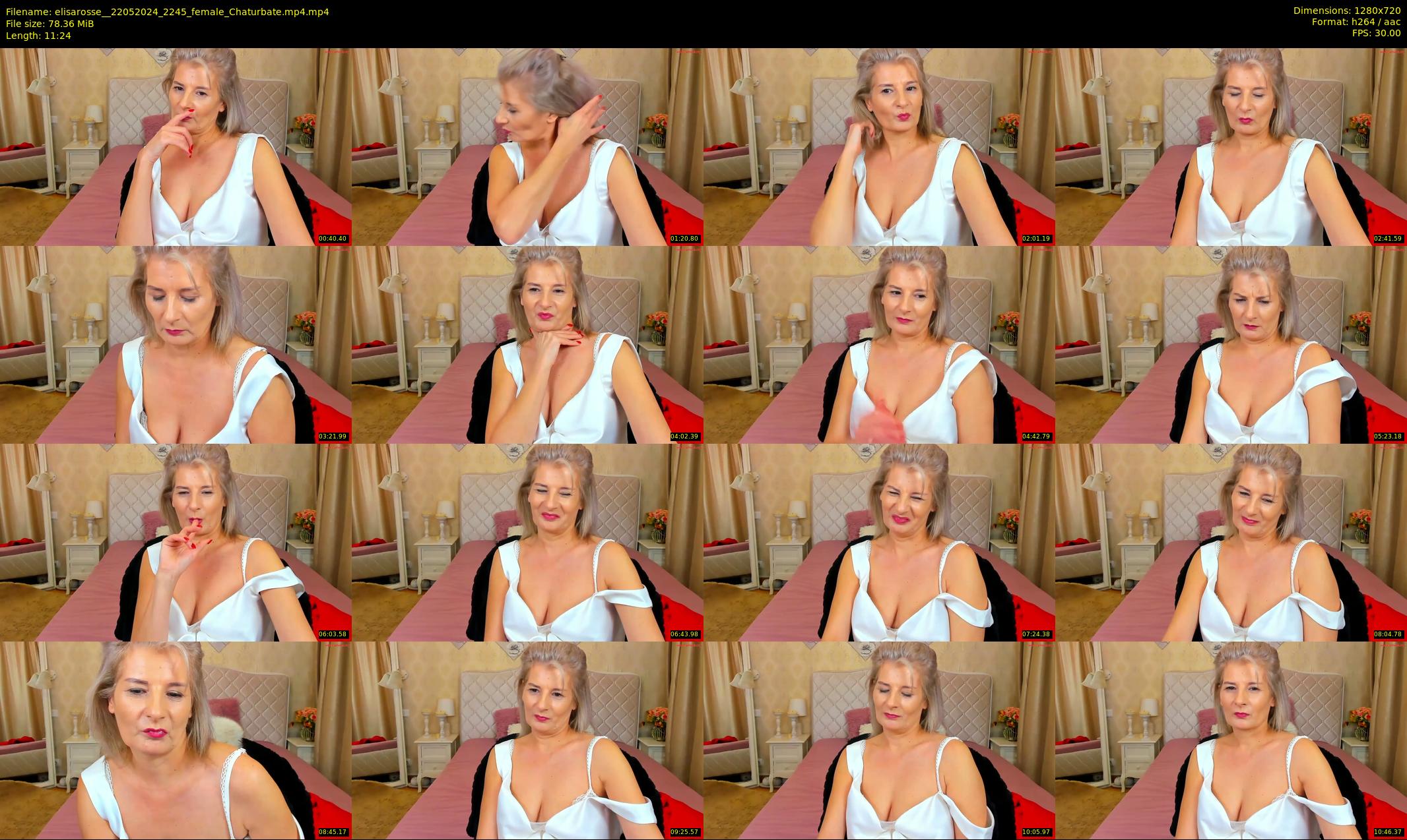 elisarosse_ — 12 minute Chaturbate female cam show recording, 720p, May 22, 2024