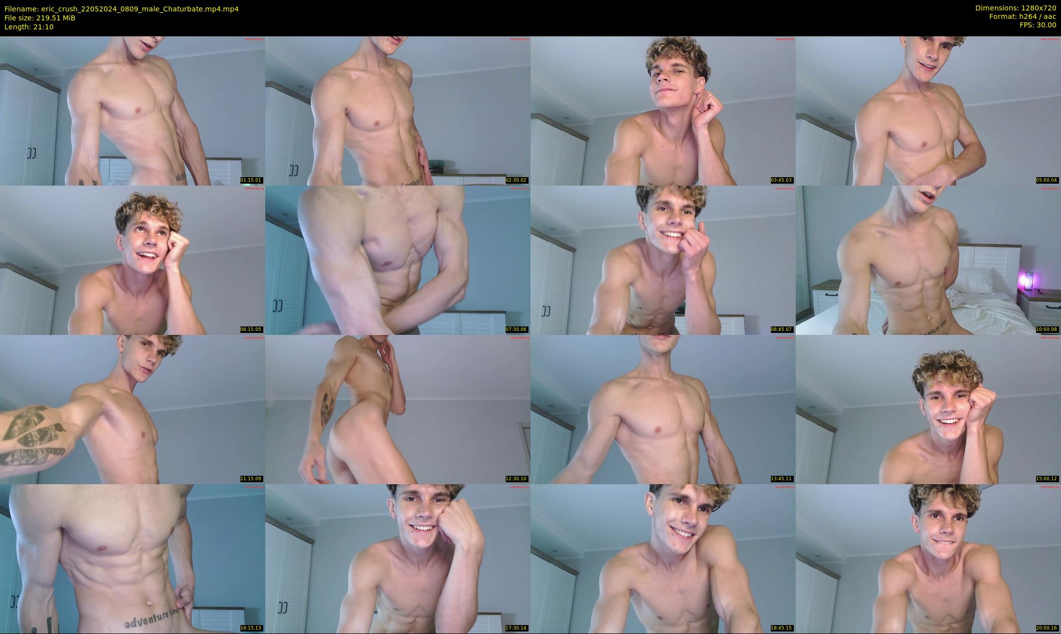 eric_crush — 22 minute Chaturbate male cam show recording, 720p, May 22, 2024