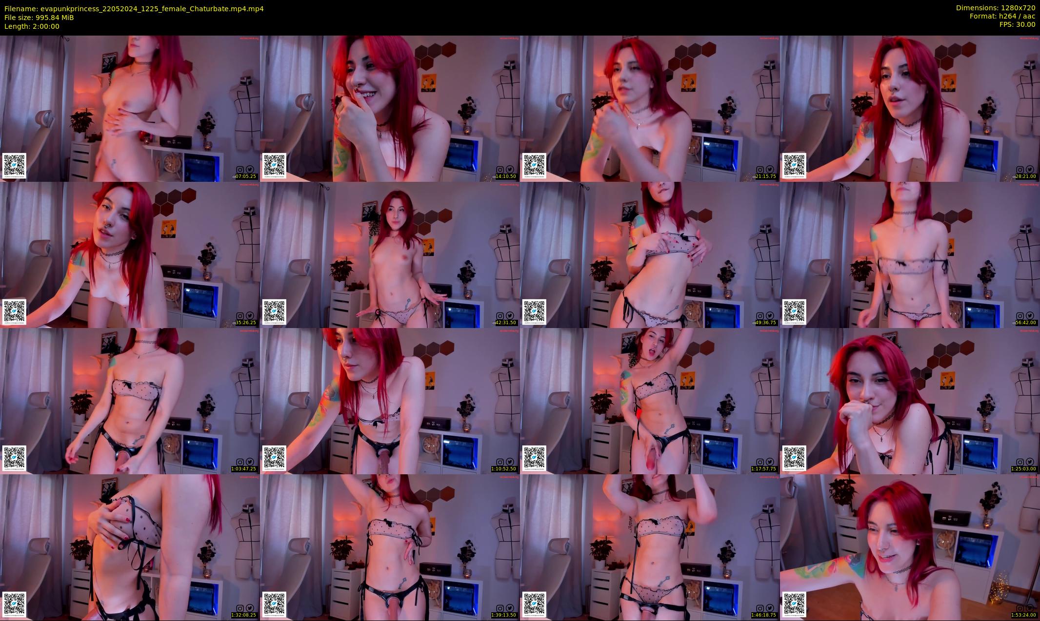 evapunkprincess — 120 minute Chaturbate female cam show recording, 720p, May 22, 2024