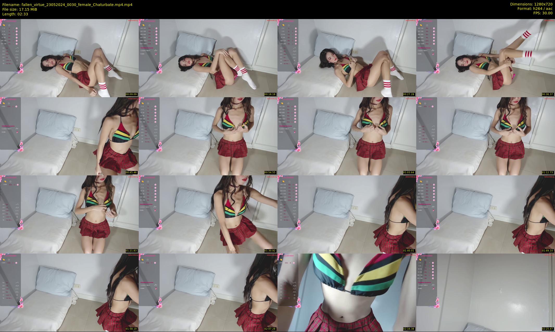 fallen_virtue — 3 minute Chaturbate female cam show recording, 720p, May 23, 2024