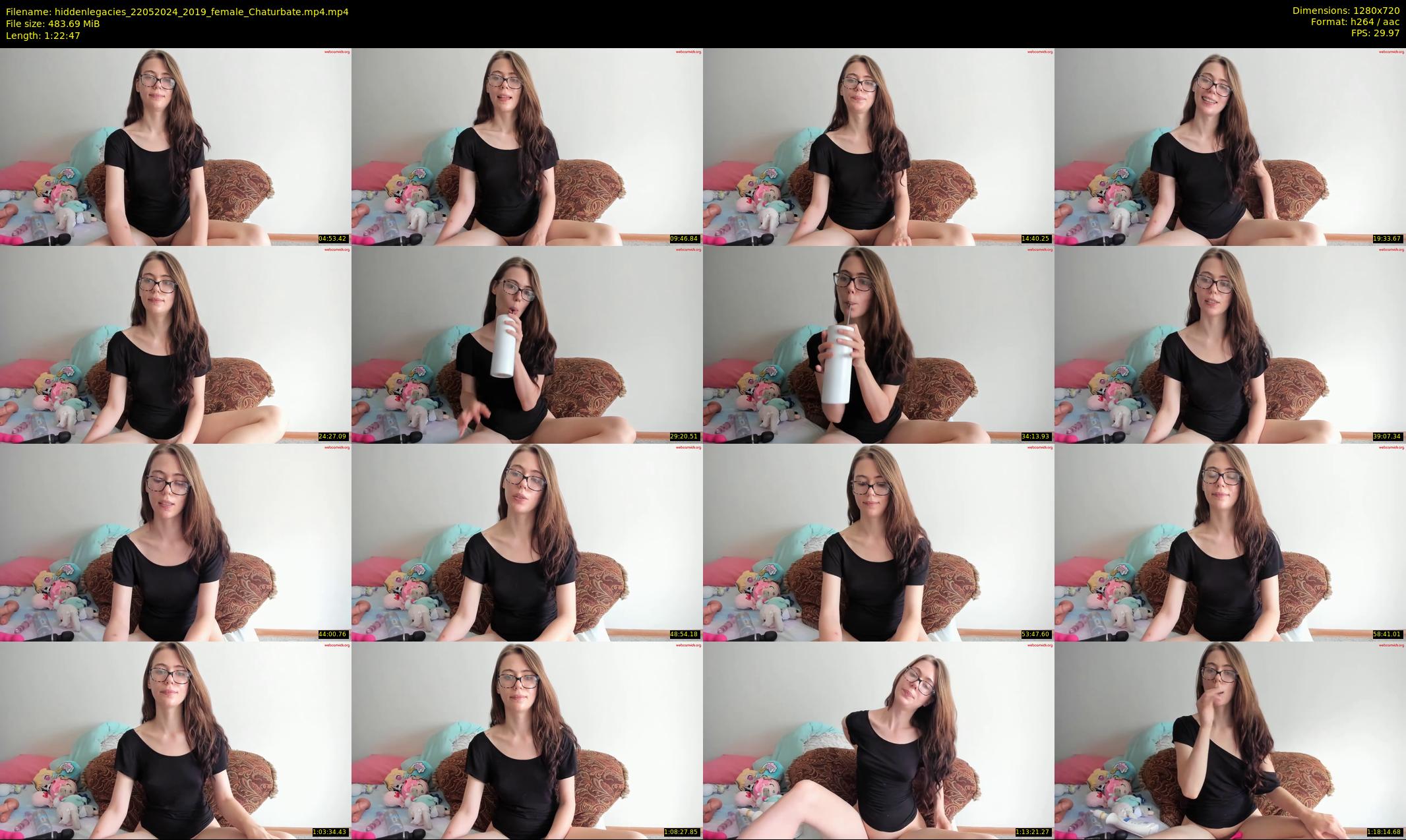 hiddenlegacies — 83 minute Chaturbate female cam show recording, 720p, May 22, 2024
