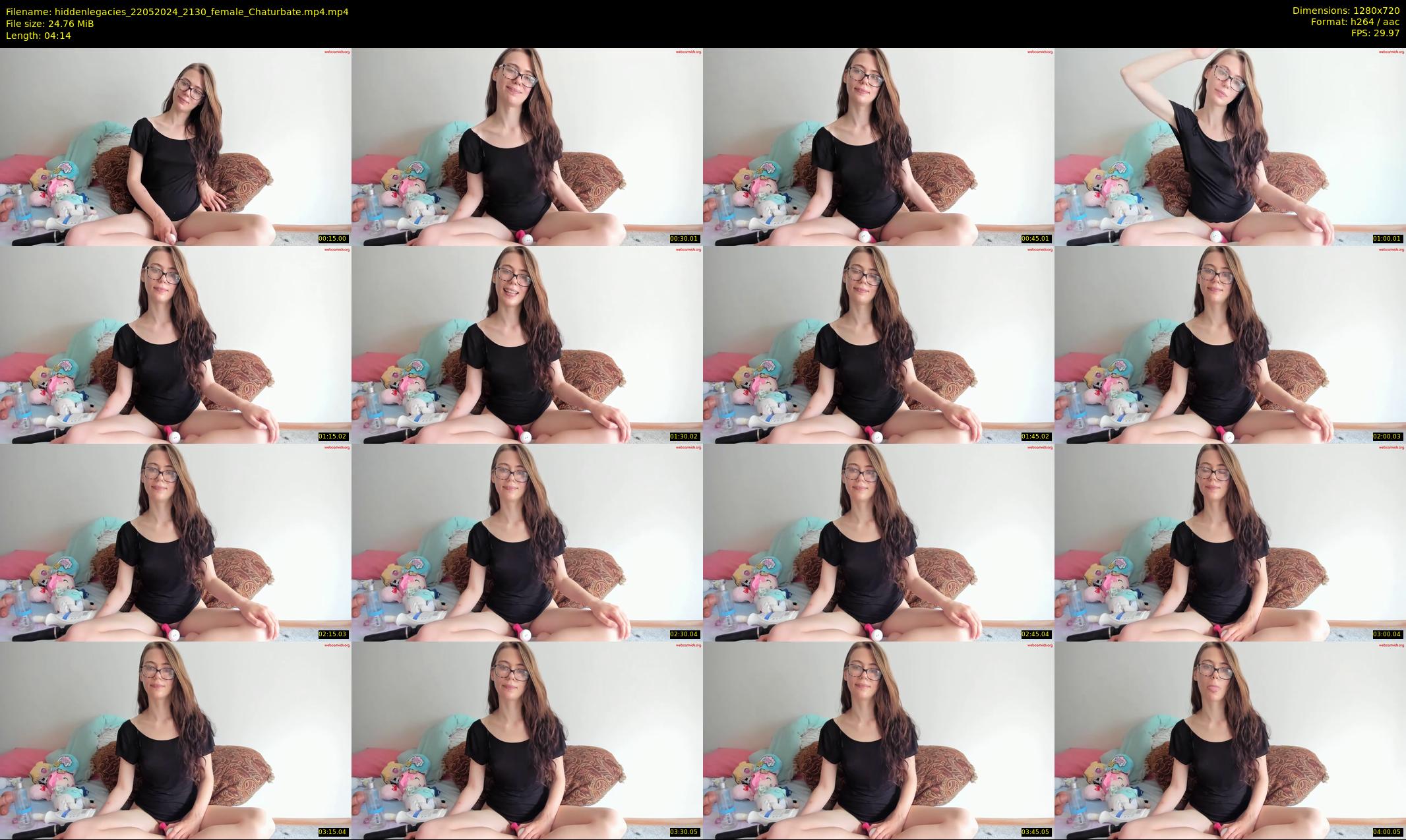 hiddenlegacies — 5 minute Chaturbate female cam show recording, 720p, May 22, 2024