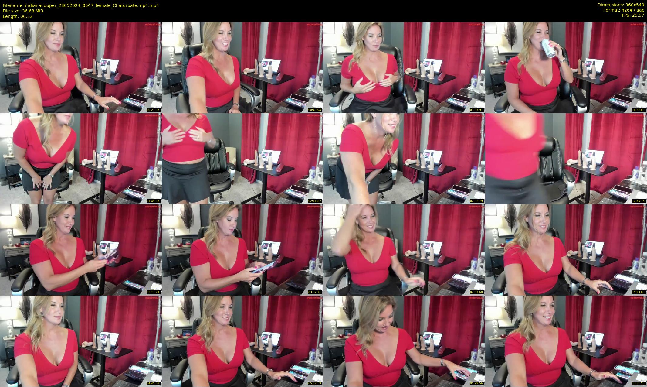 indianacooper — 7 minute Chaturbate female cam show recording, 480p, May 23, 2024