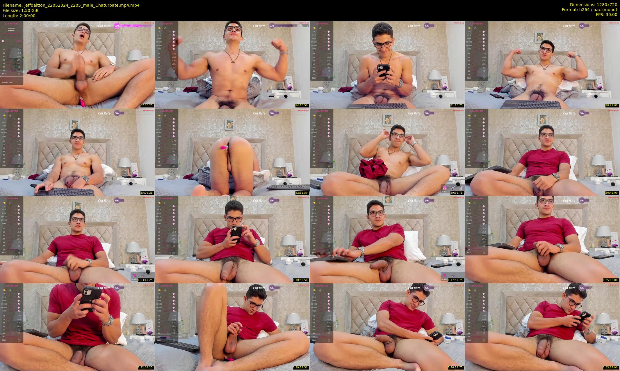 jeffdaltton — 120 minute Chaturbate male cam show recording, 720p, May 22, 2024