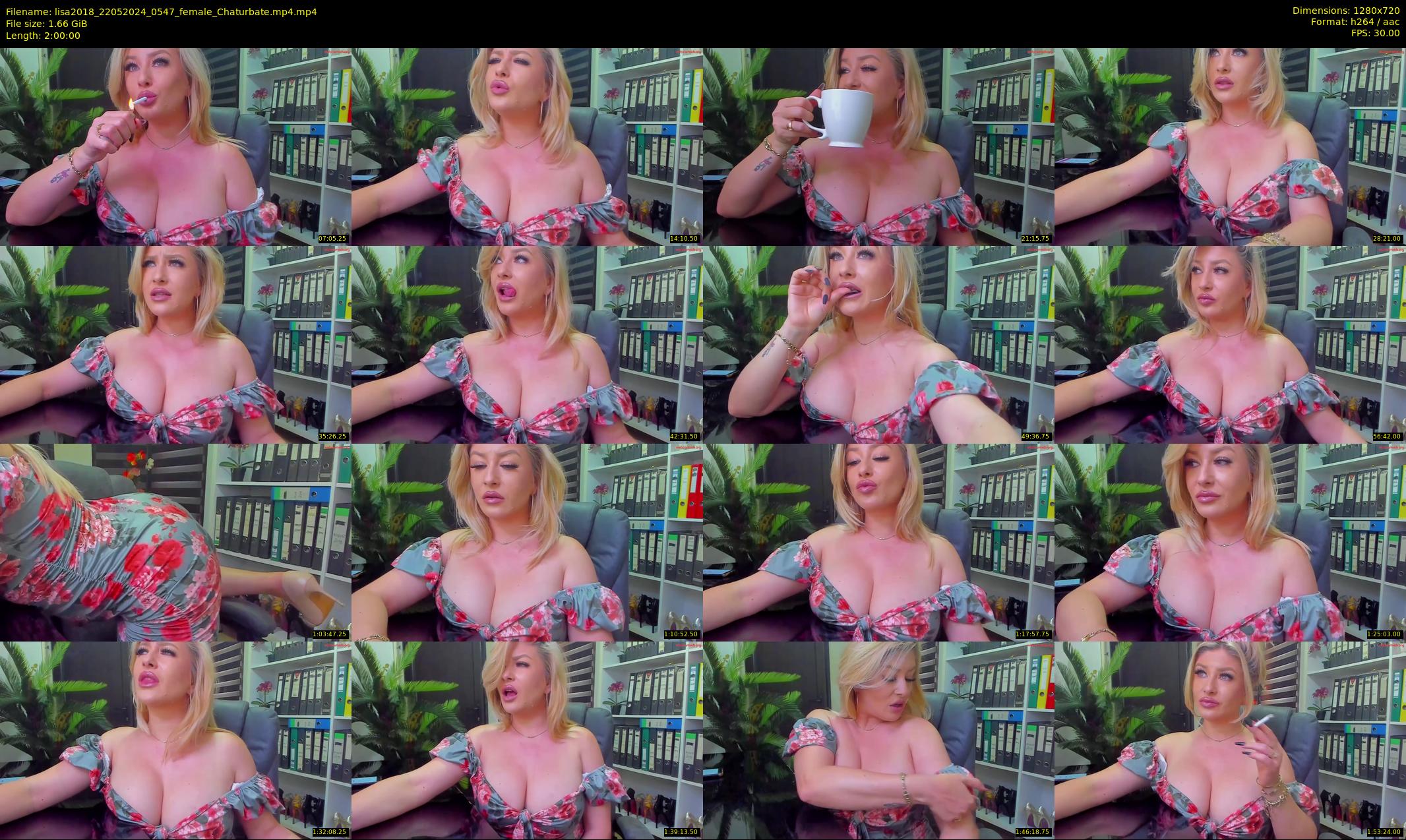 lisa2018 — 120 minute Chaturbate female cam show recording, 720p, May 22, 2024