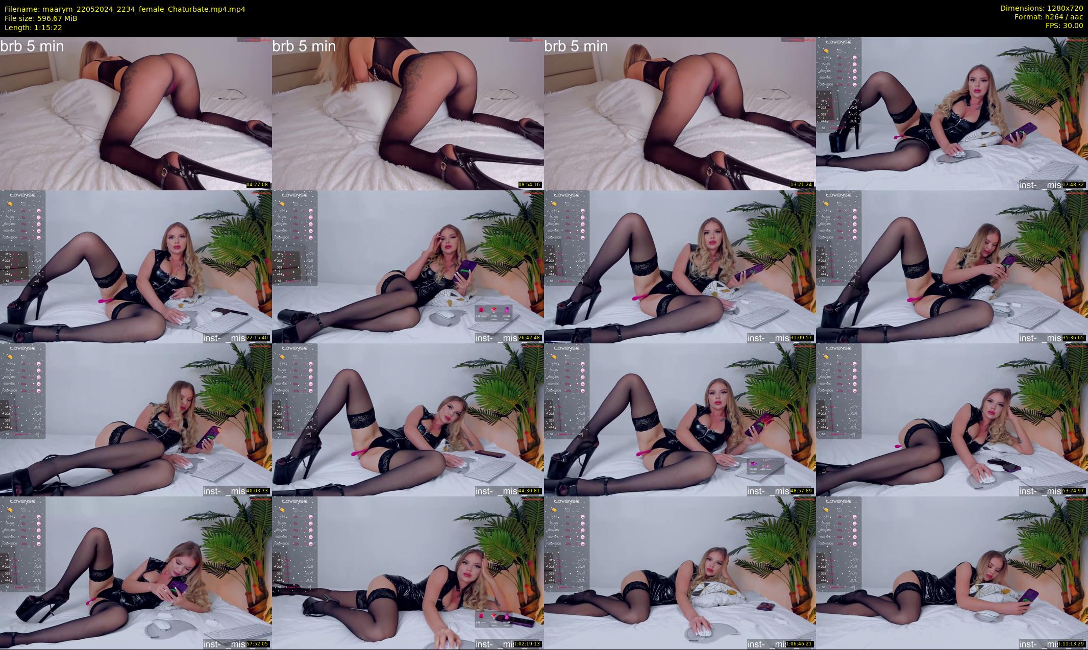 maarym — 76 minute Chaturbate couple cam show recording, 720p, May 22, 2024