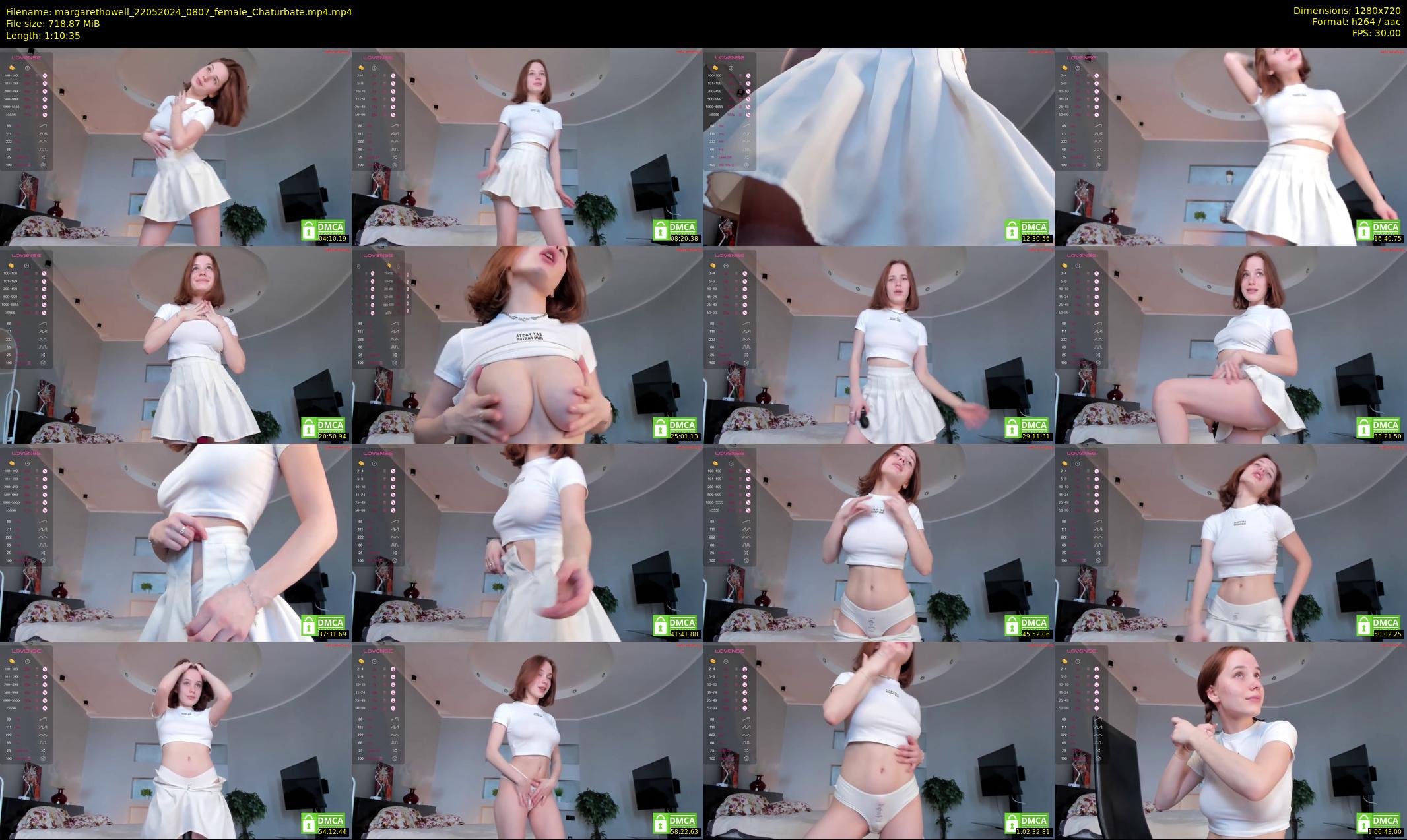 margarethowell — 71 minute Chaturbate female cam show recording, 720p, May 22, 2024