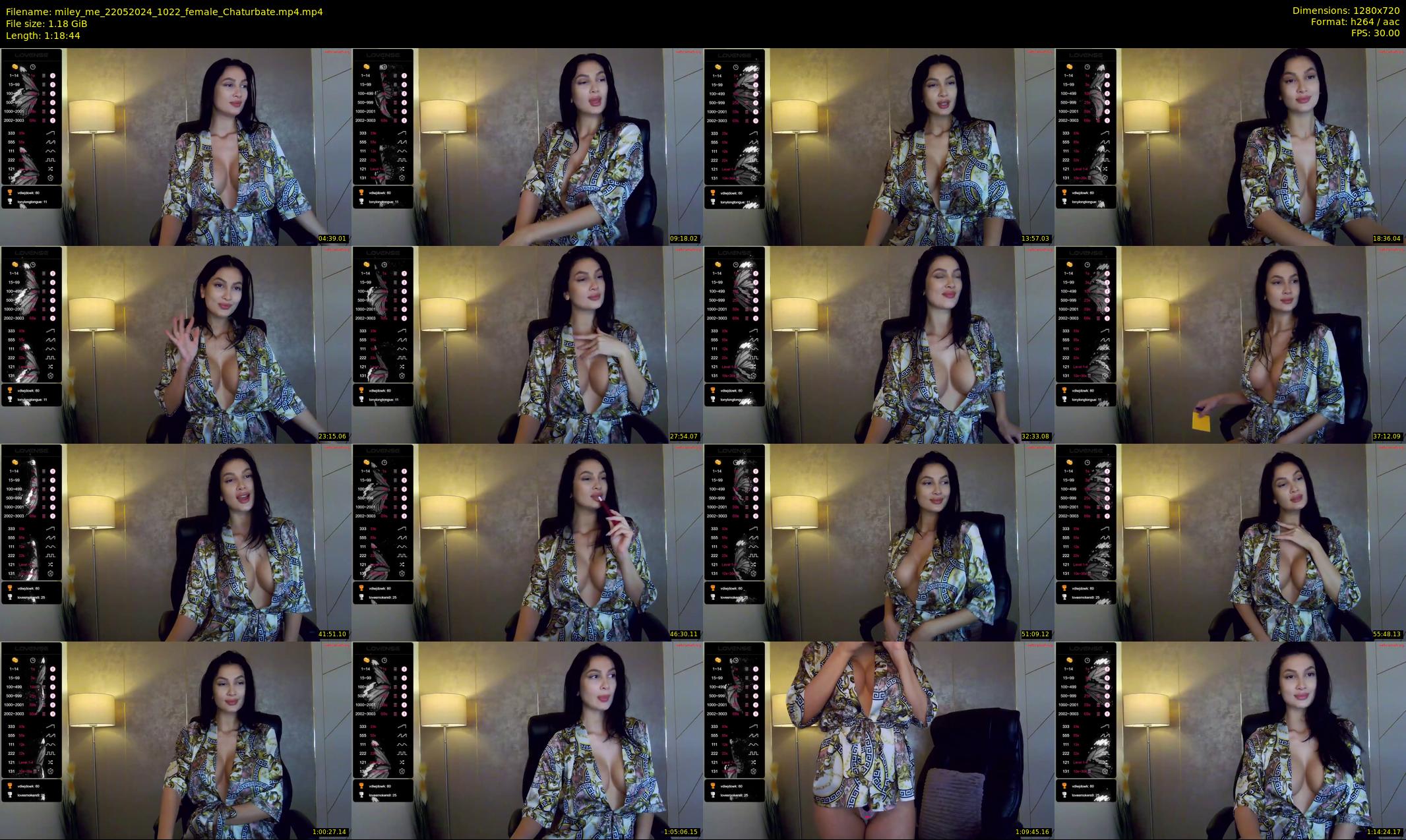 miley_me — 79 minute Chaturbate female cam show recording, 720p, May 22, 2024