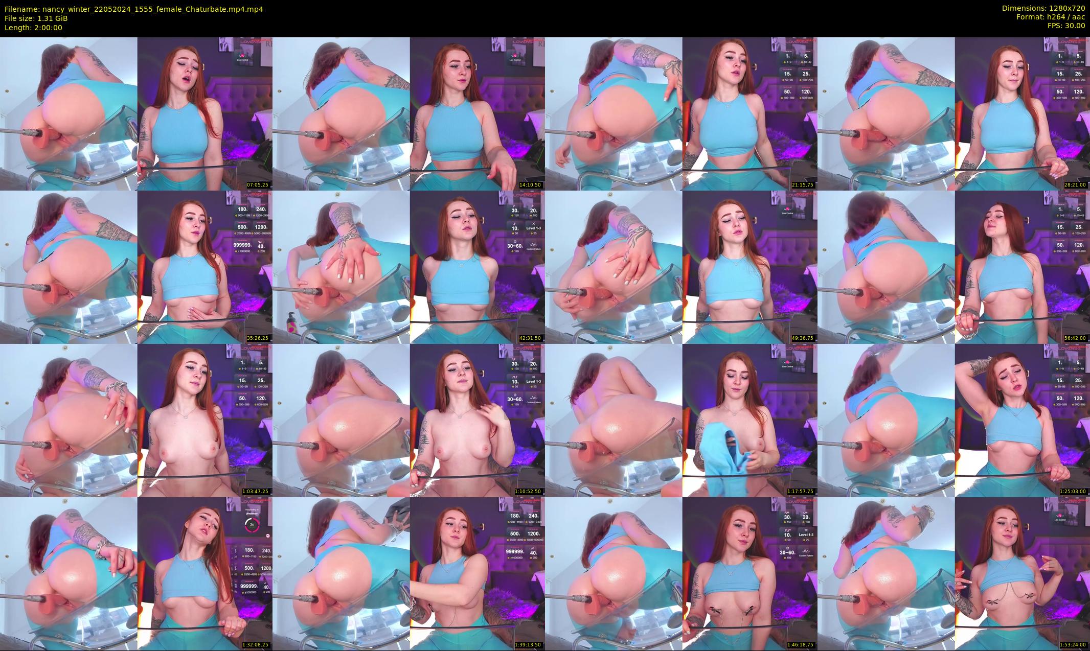 nancy_winter — 120 minute Chaturbate female cam show recording, 720p, May 22, 2024