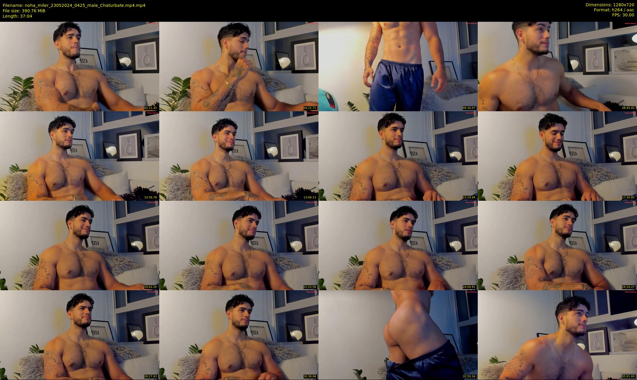 noha_miler — 38 minute Chaturbate male cam show recording, 720p, May 23, 2024