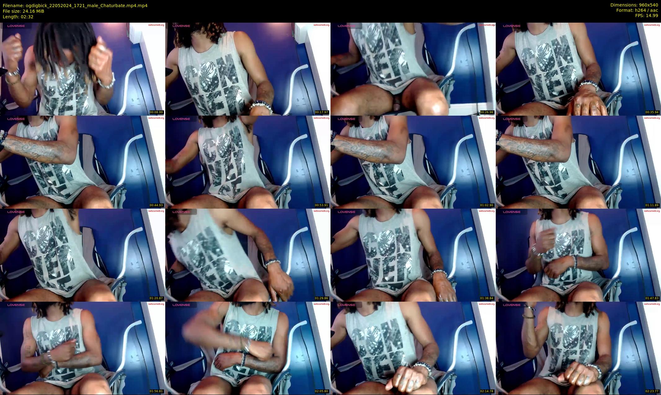 ogdigbick — 3 minute Chaturbate male cam show recording, 480p, May 22, 2024