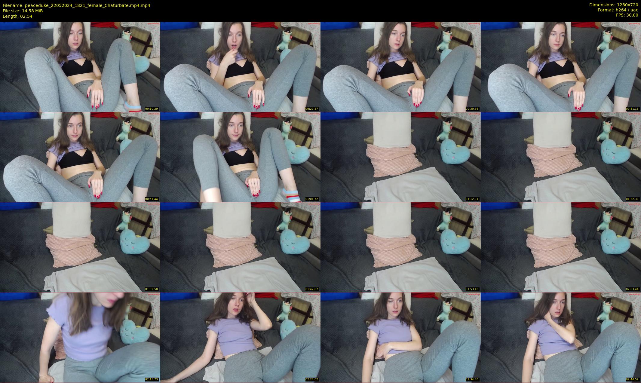 peaceduke — 3 minute Chaturbate female cam show recording, 720p, May 22, 2024