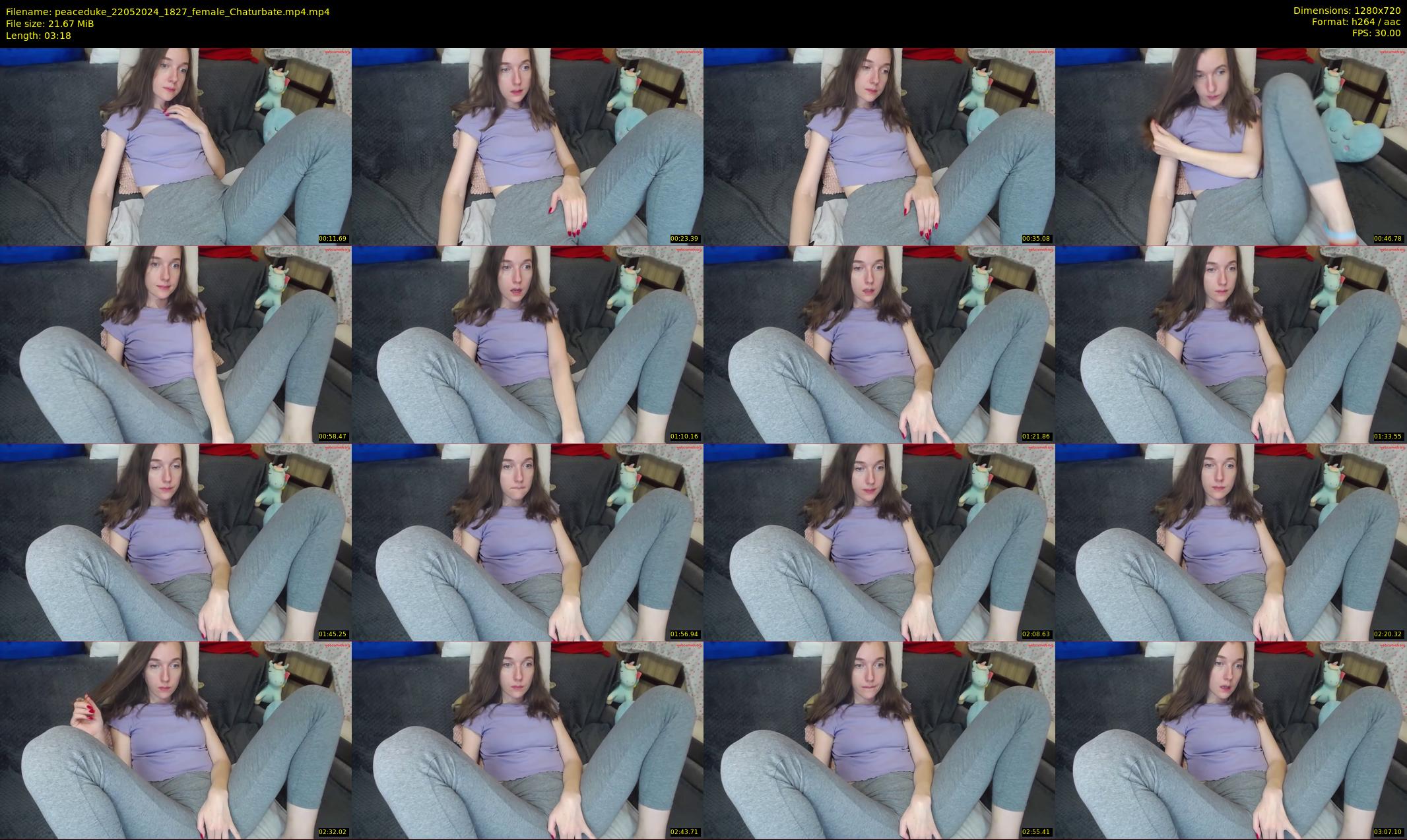 peaceduke — 4 minute Chaturbate female cam show recording, 720p, May 22, 2024