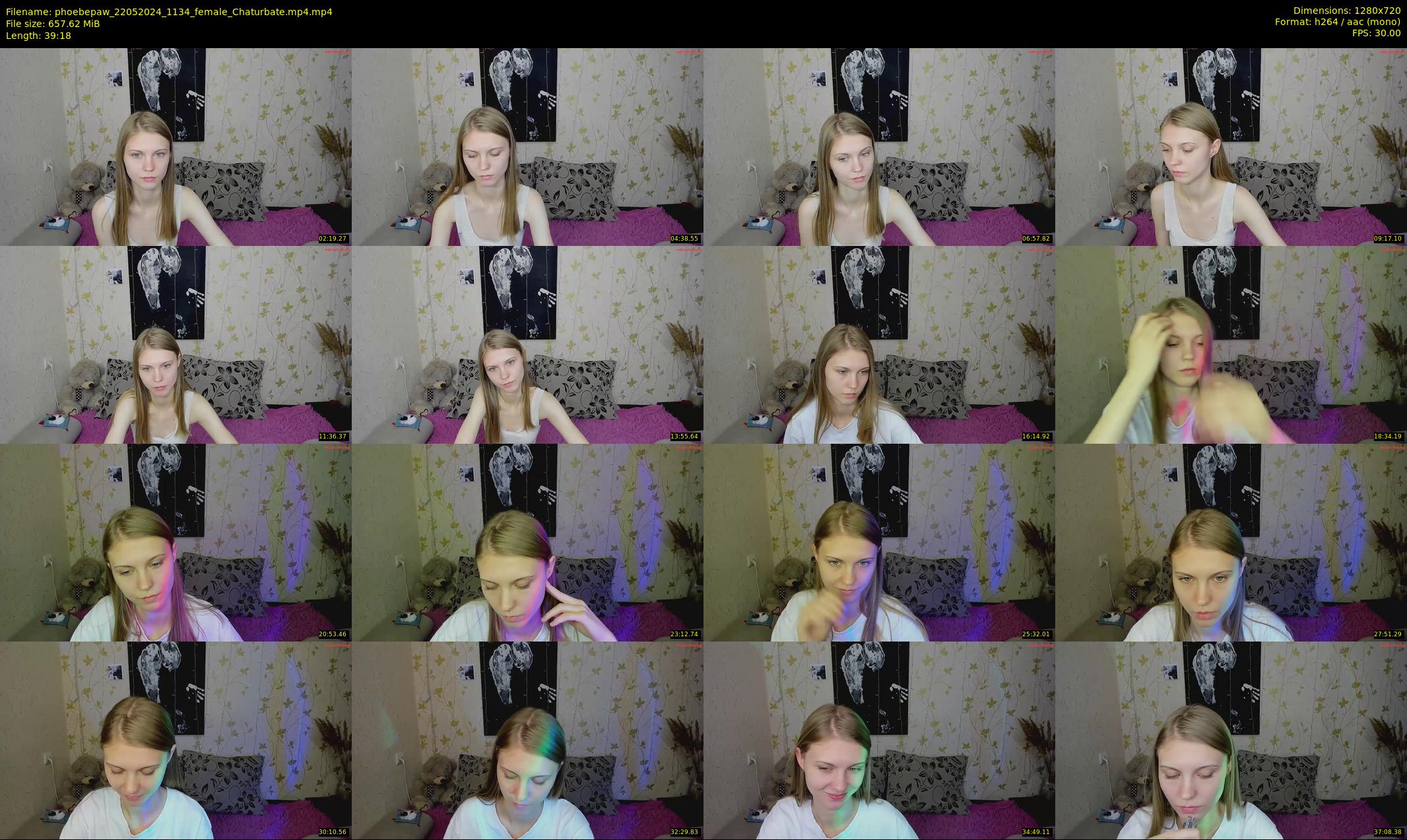 phoebepaw — 40 minute Chaturbate female cam show recording, 720p, May 22, 2024