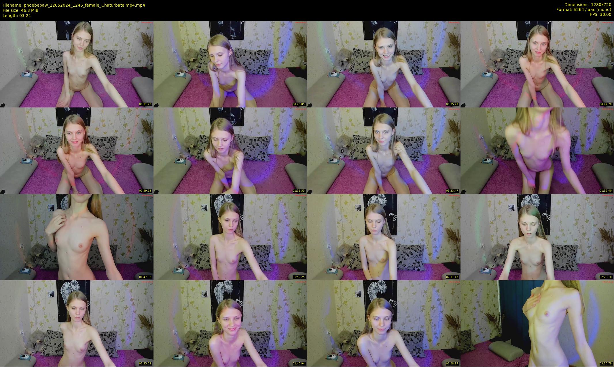 phoebepaw — 4 minute Chaturbate female cam show recording, 720p, May 22, 2024