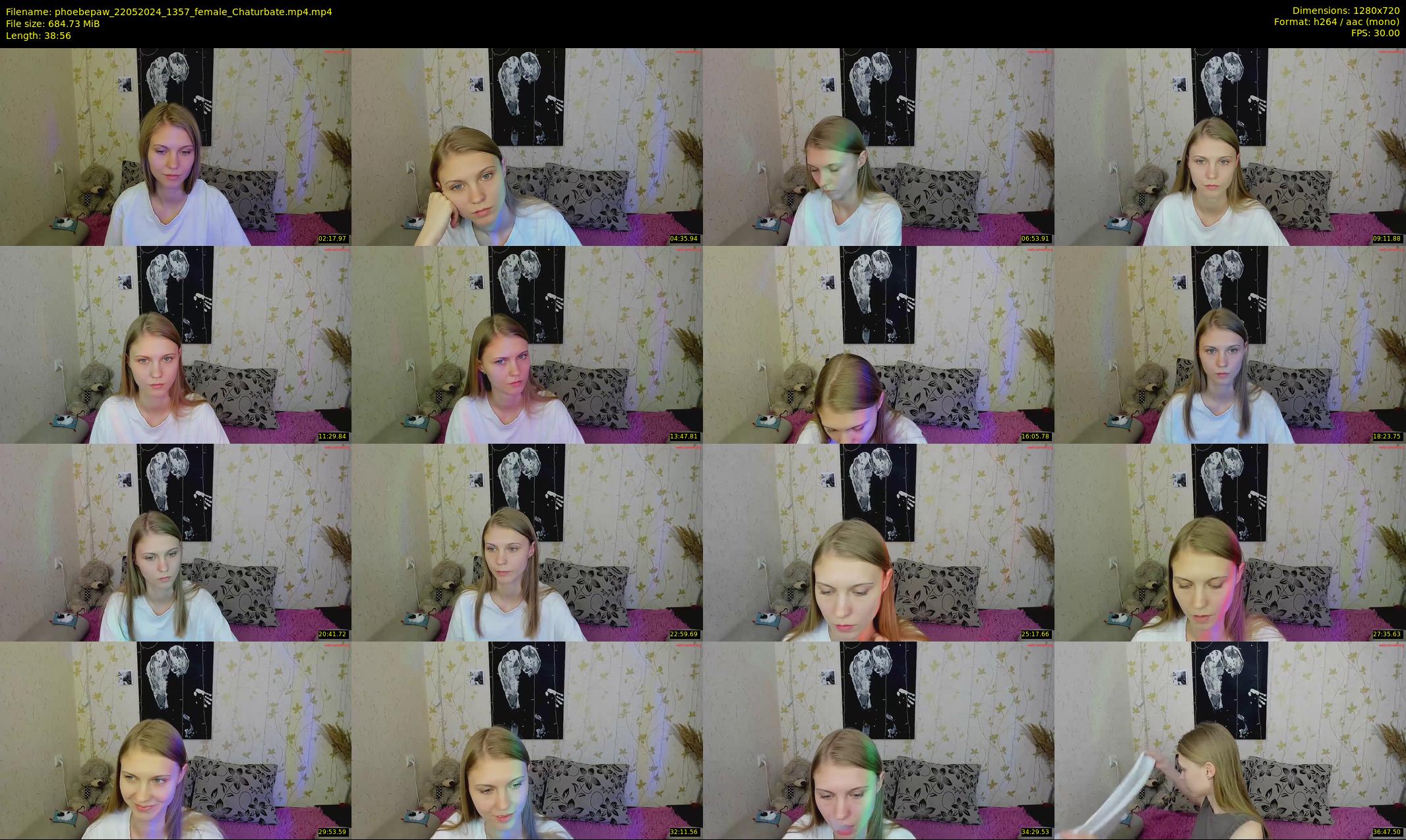 phoebepaw — 39 minute Chaturbate female cam show recording, 720p, May 22, 2024