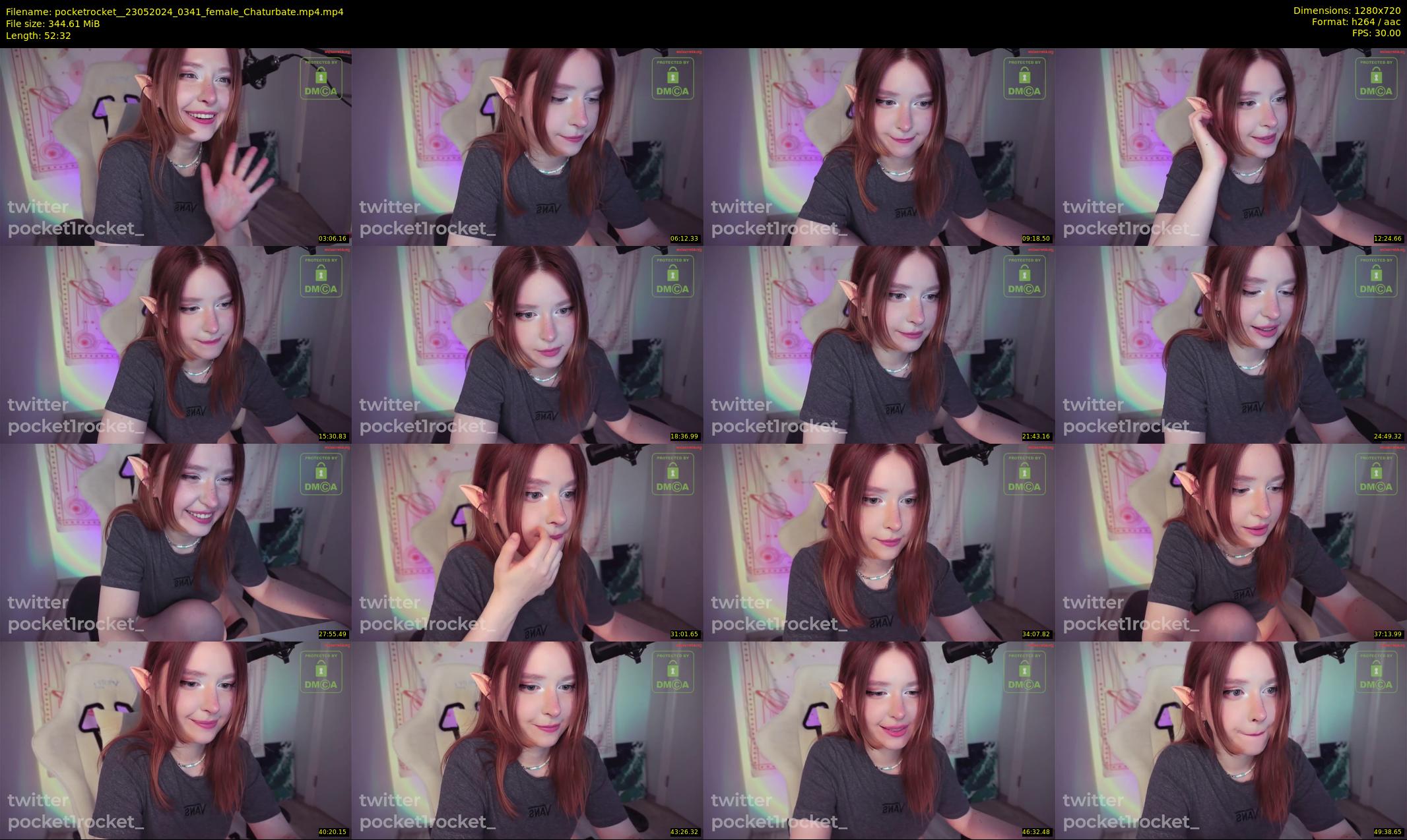pocketrocket_ — 53 minute Chaturbate female cam show recording, 720p, May 23, 2024