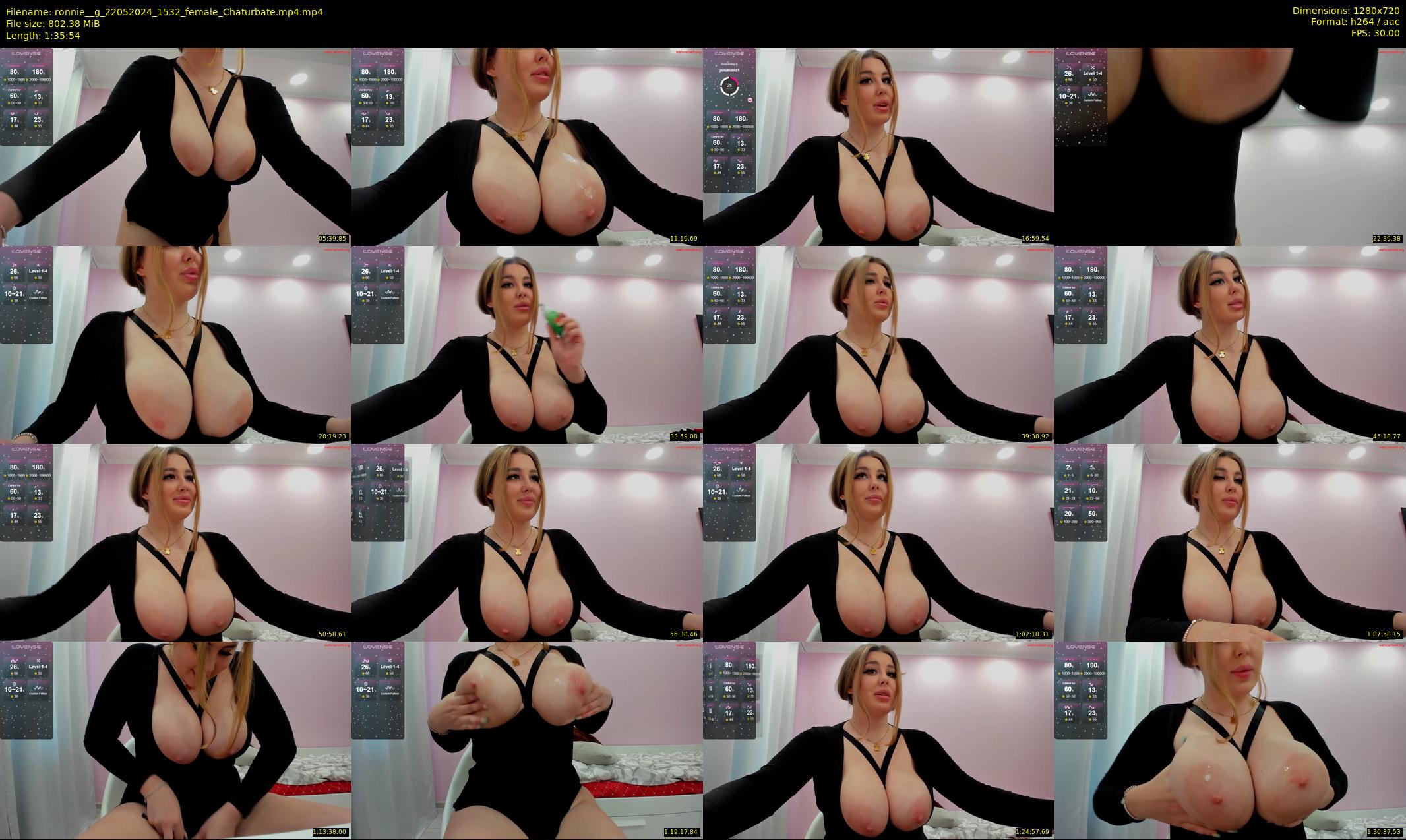 ronnie__g — 96 minute Chaturbate female cam show recording, 720p, May 22, 2024