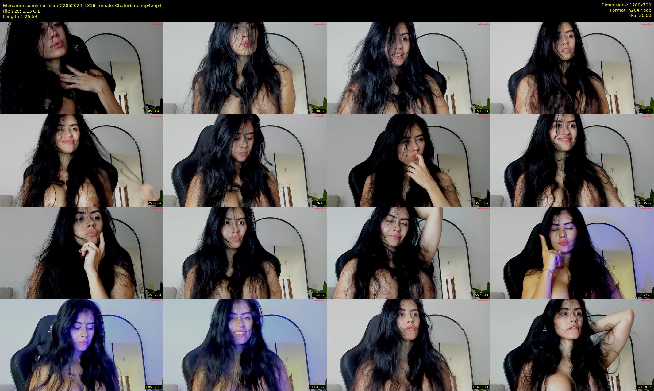 sunnymorrison — 86 minute Chaturbate female cam show recording, 720p, May 22, 2024