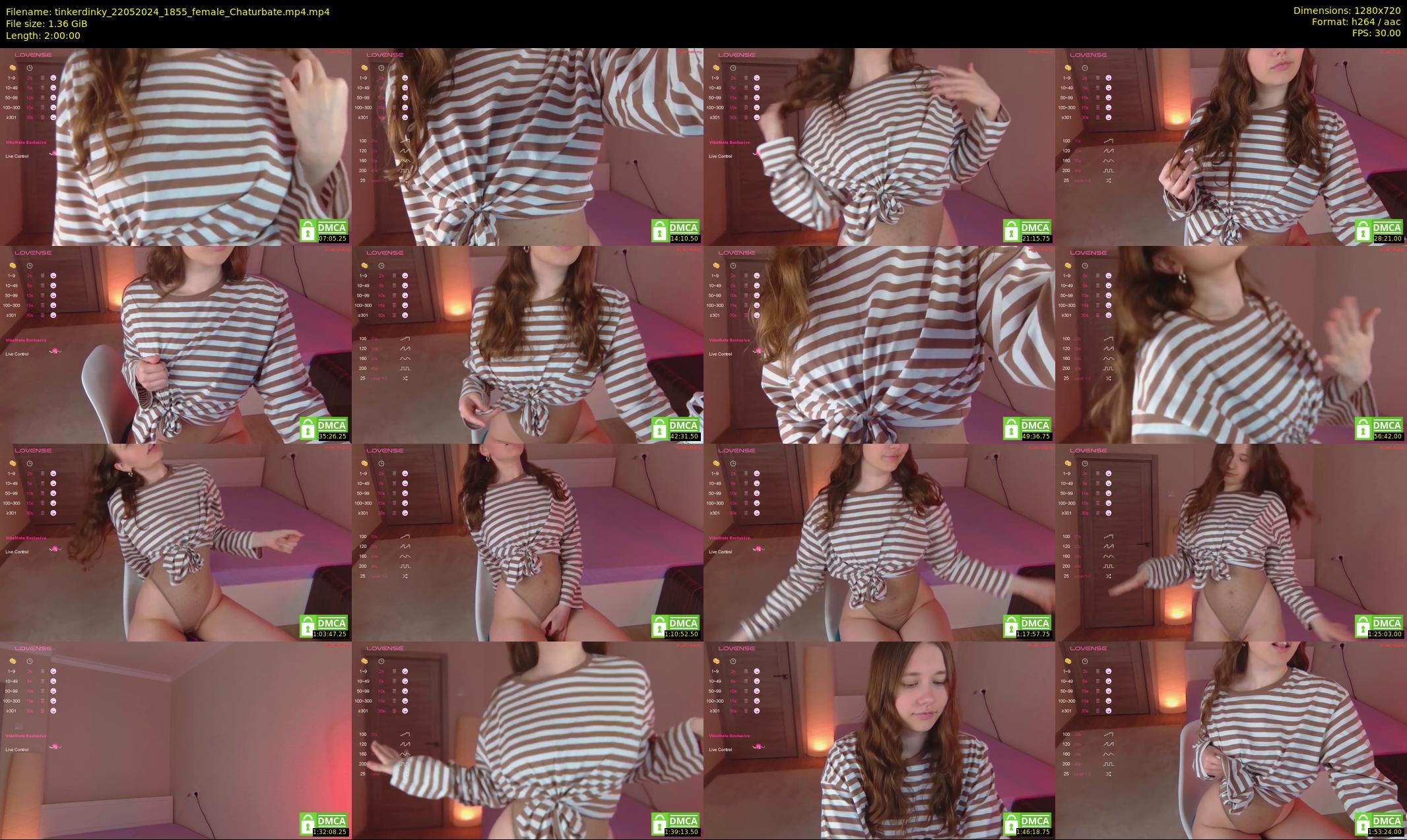 tinkerdinky — 120 minute Chaturbate female cam show recording, 720p, May 22, 2024