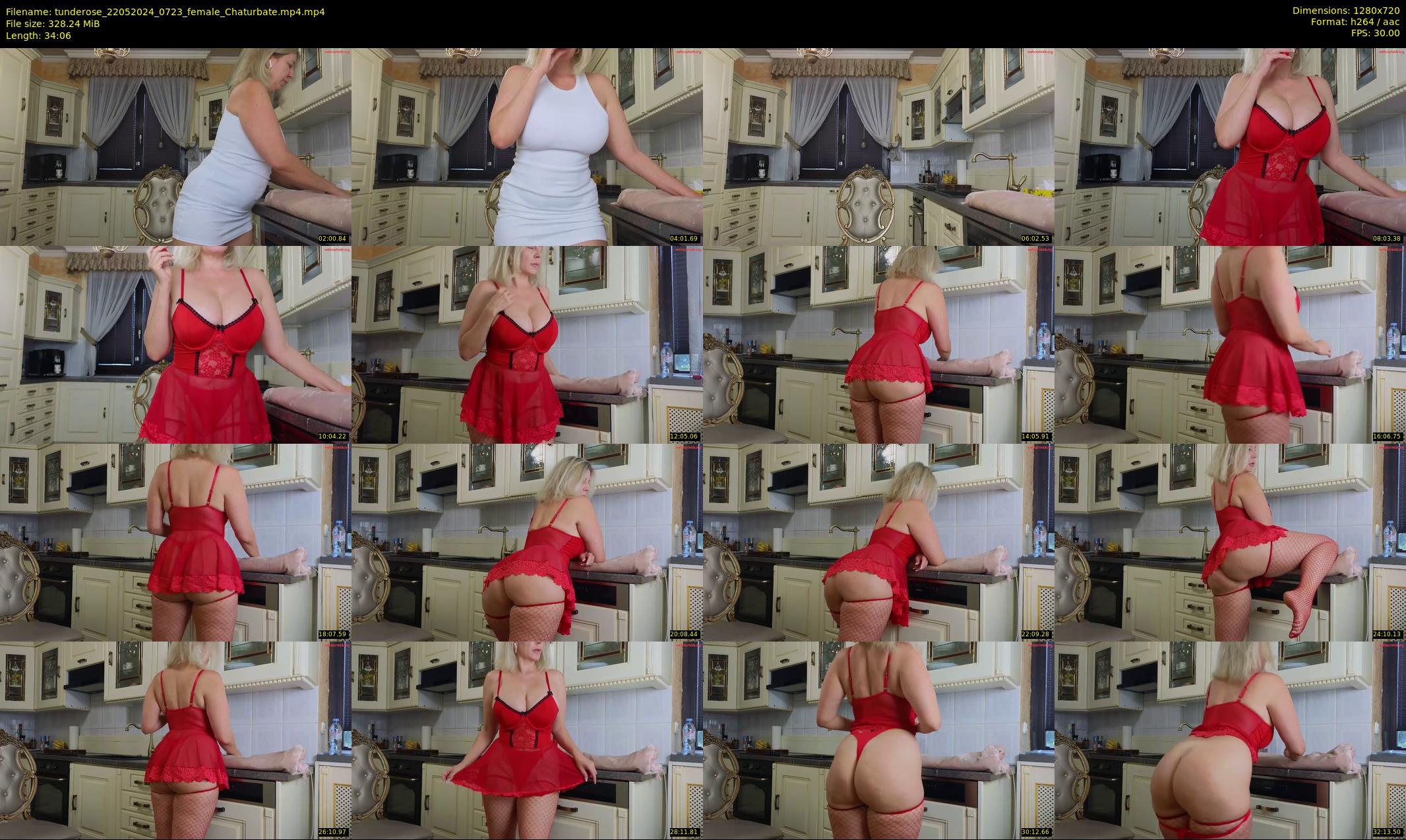tunderose — 35 minute Chaturbate female cam show recording, 720p, May 22, 2024