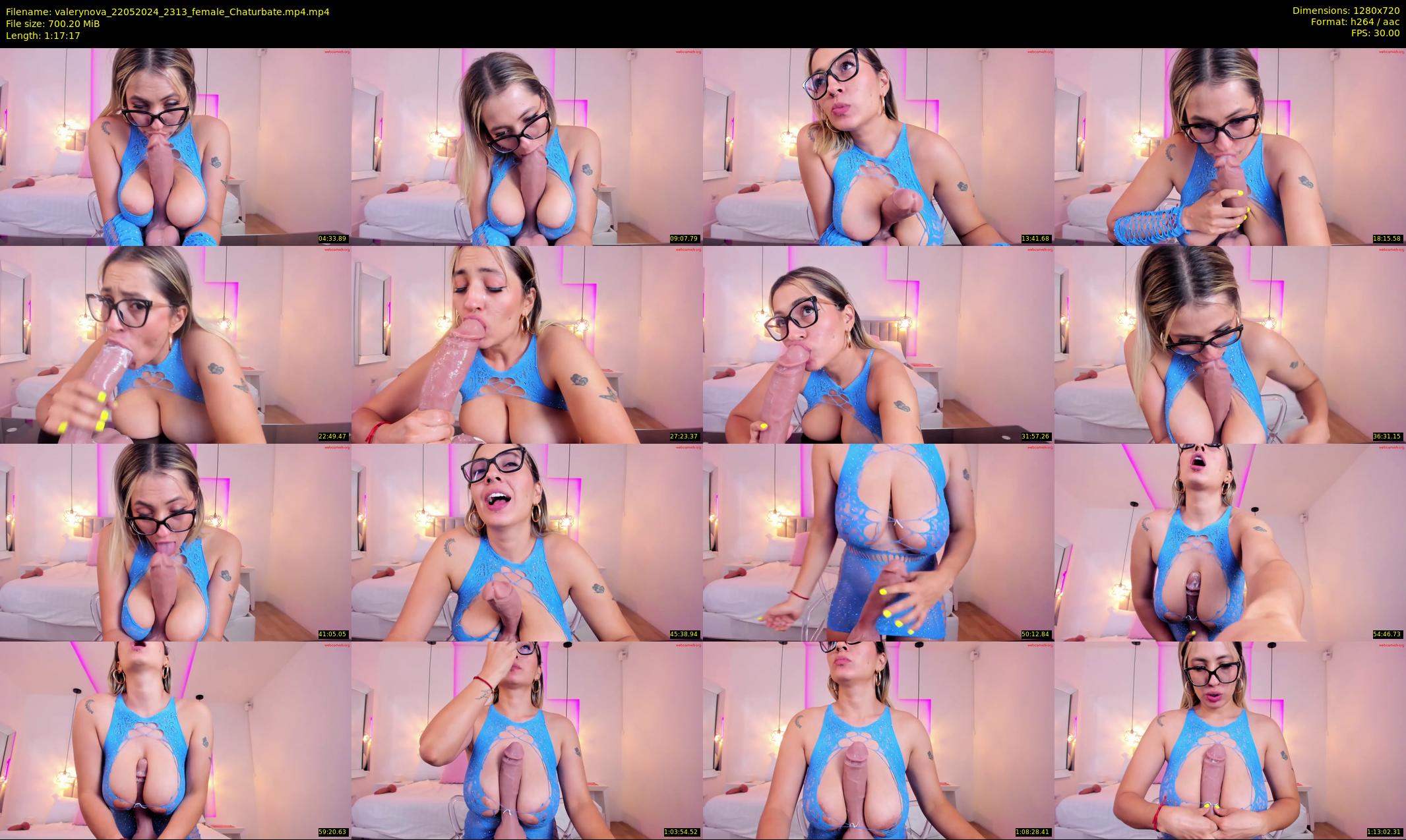 valerynova — 78 minute Chaturbate female cam show recording, 720p, May 22, 2024