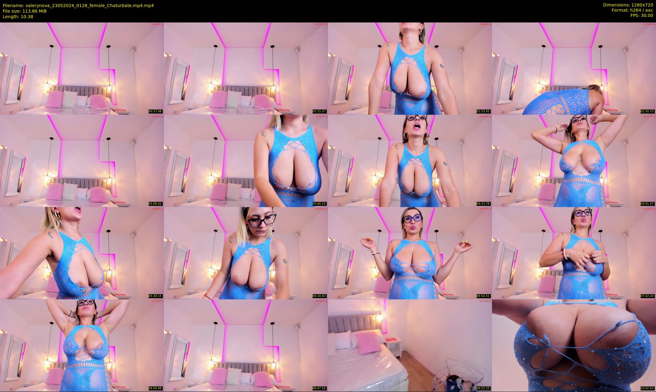 valerynova — 11 minute Chaturbate female cam show recording, 720p, May 23, 2024
