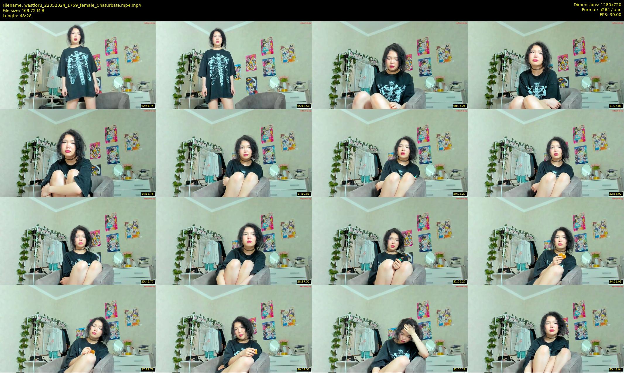 wastforu — 49 minute Chaturbate female cam show recording, 720p, May 22, 2024