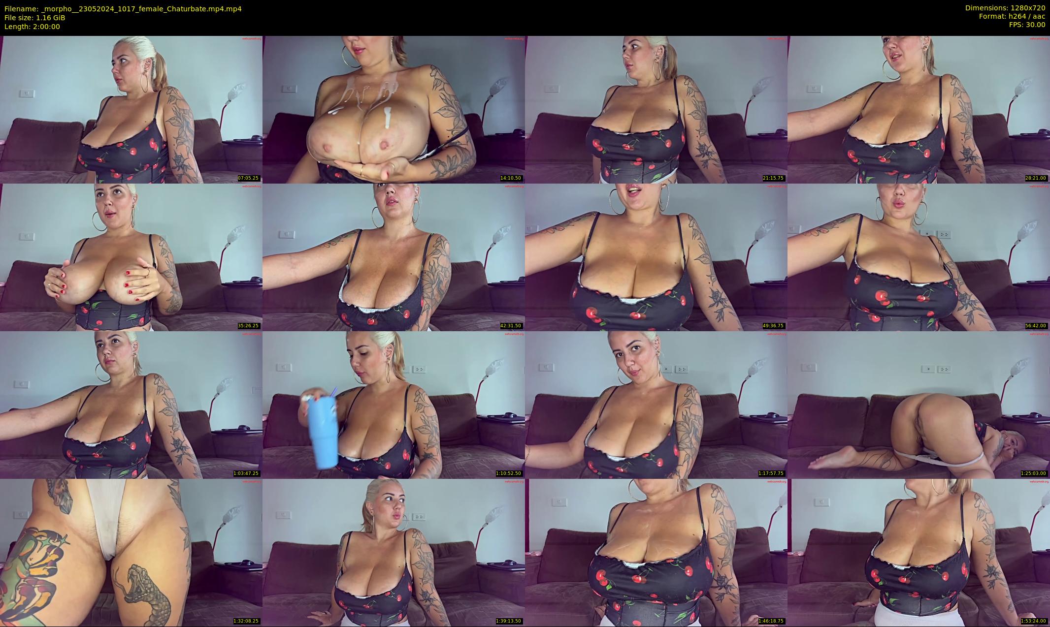 _morpho_ — 120 minute Chaturbate female cam show recording, 720p, May 23, 2024