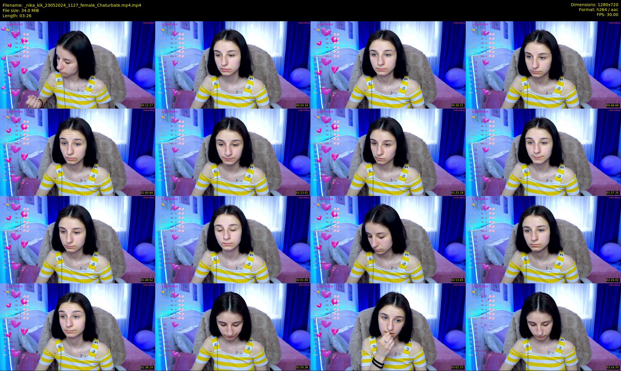 _nika_kik — 4 minute Chaturbate female cam show recording, 720p, May 23, 2024