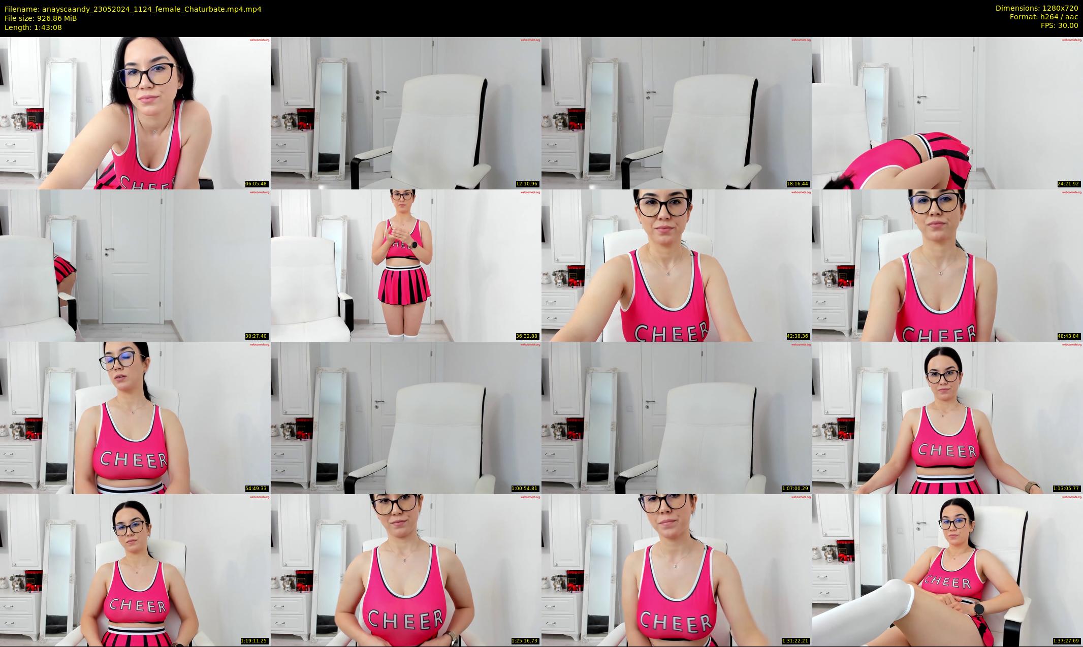 anayscaandy — 104 minute Chaturbate female cam show recording, 720p, May 23, 2024