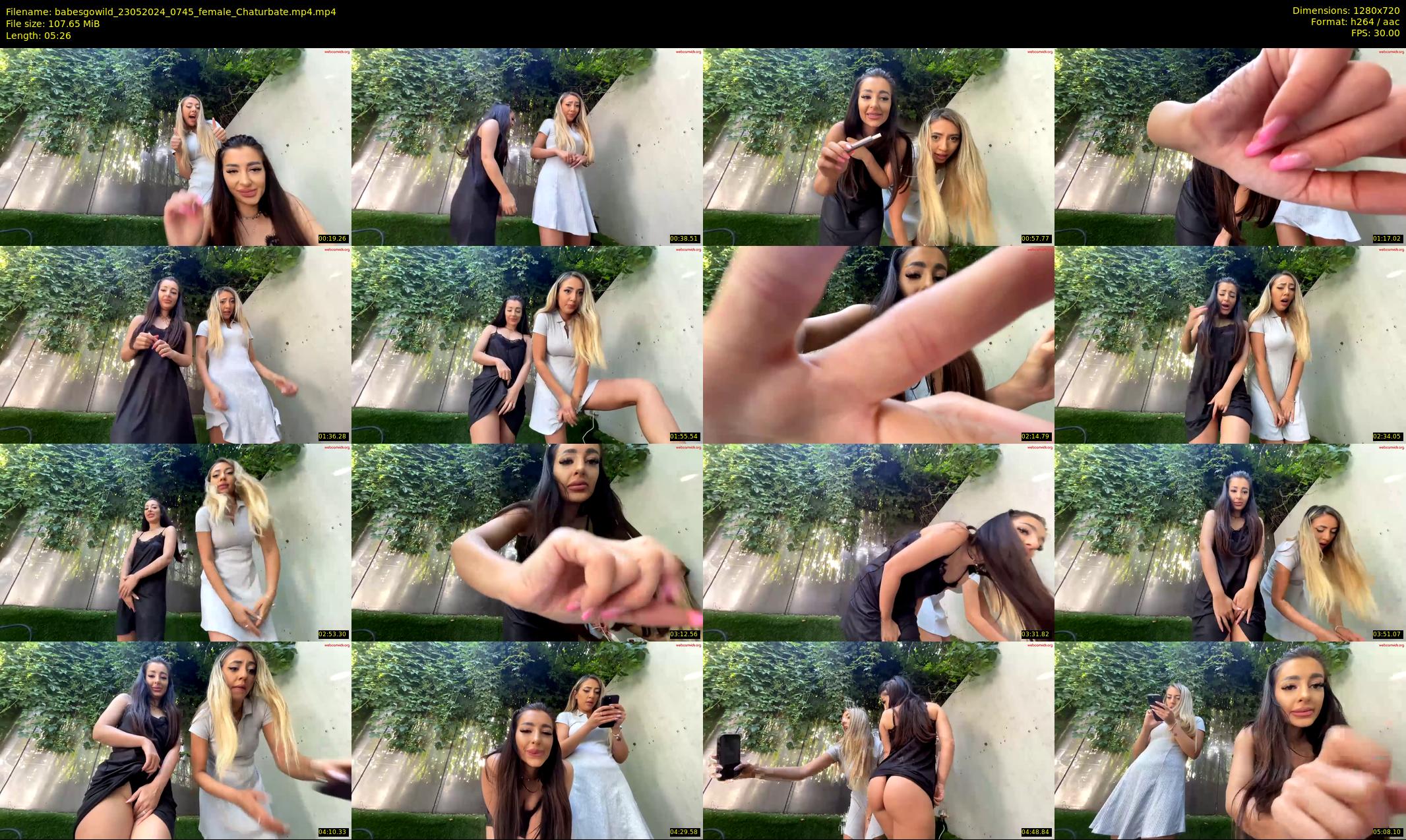 babesgowild — 6 minute Chaturbate couple cam show recording, 720p, May 23, 2024