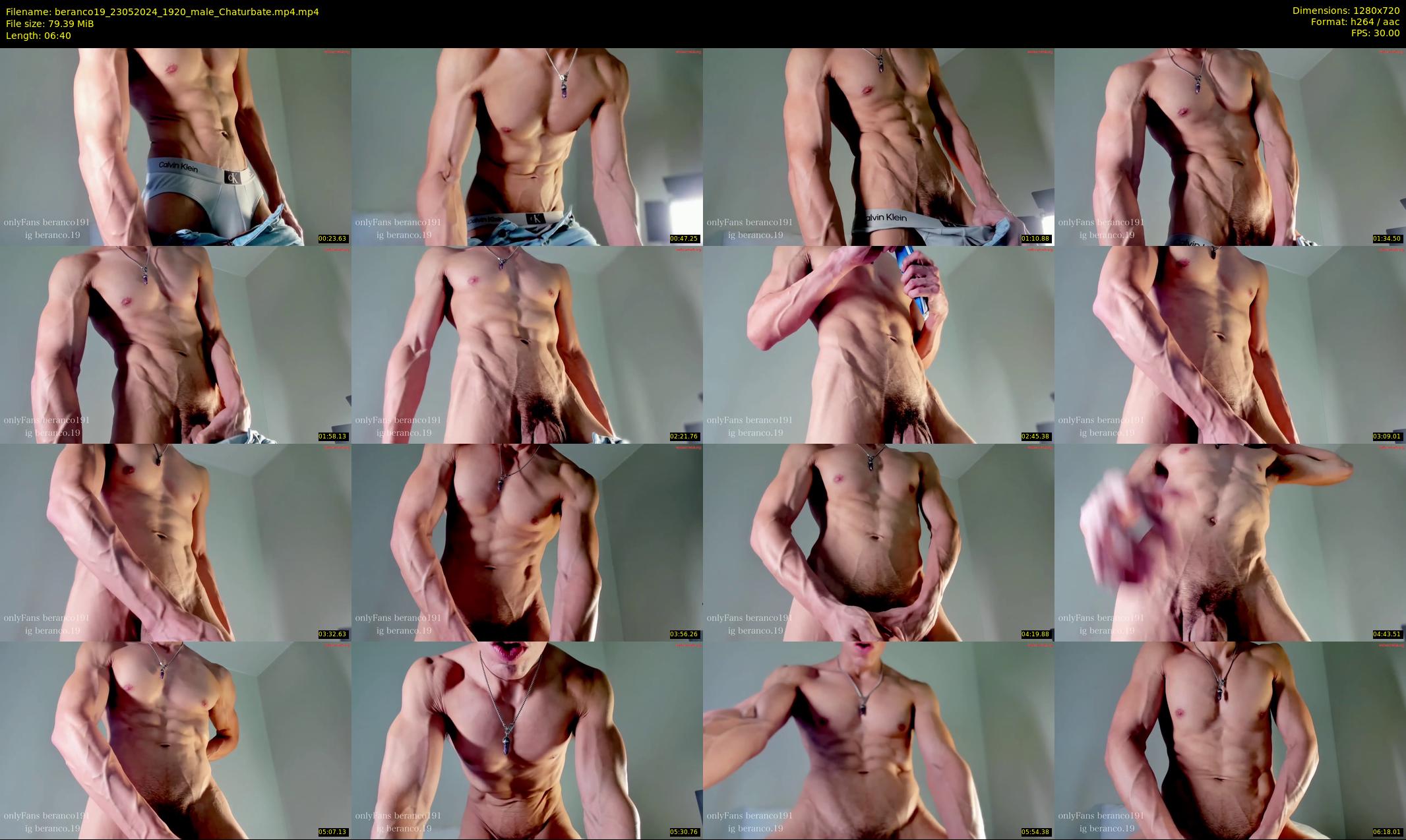 beranco19 — 7 minute Chaturbate male cam show recording, 720p, May 23, 2024