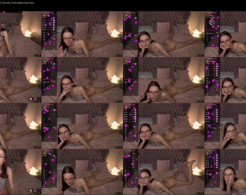 cozymell — 25 minute Chaturbate female cam show recording, 720p, May 23, 2024