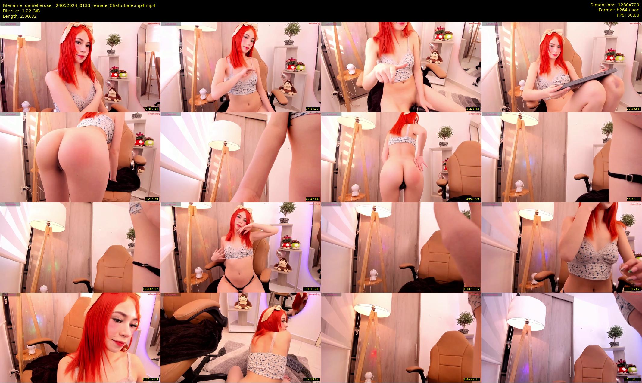 daniellerose_ — 121 minute Chaturbate female cam show recording, 720p, May 24, 2024