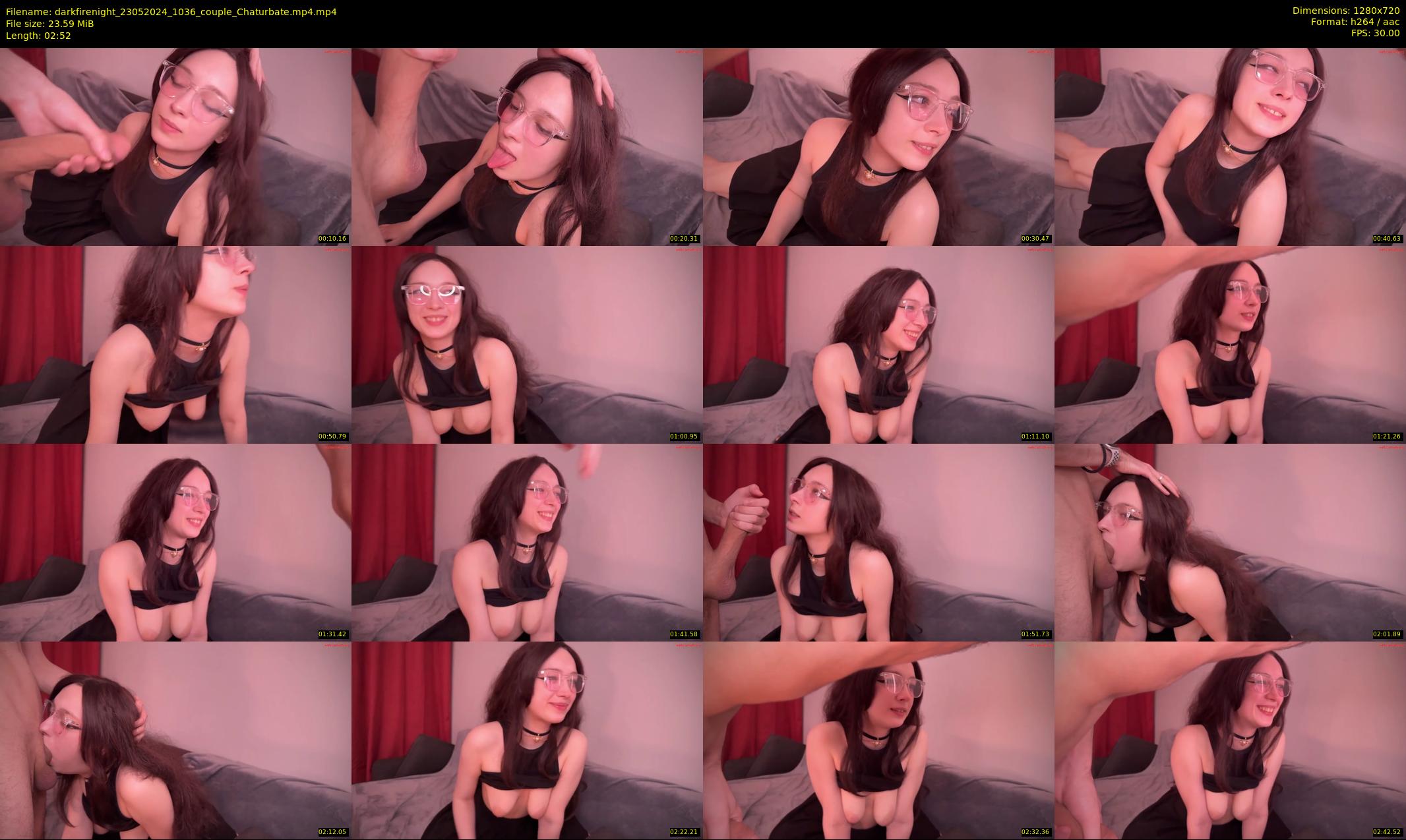 darkfirenight — 3 minute Chaturbate couple cam show recording, 720p, May 23, 2024