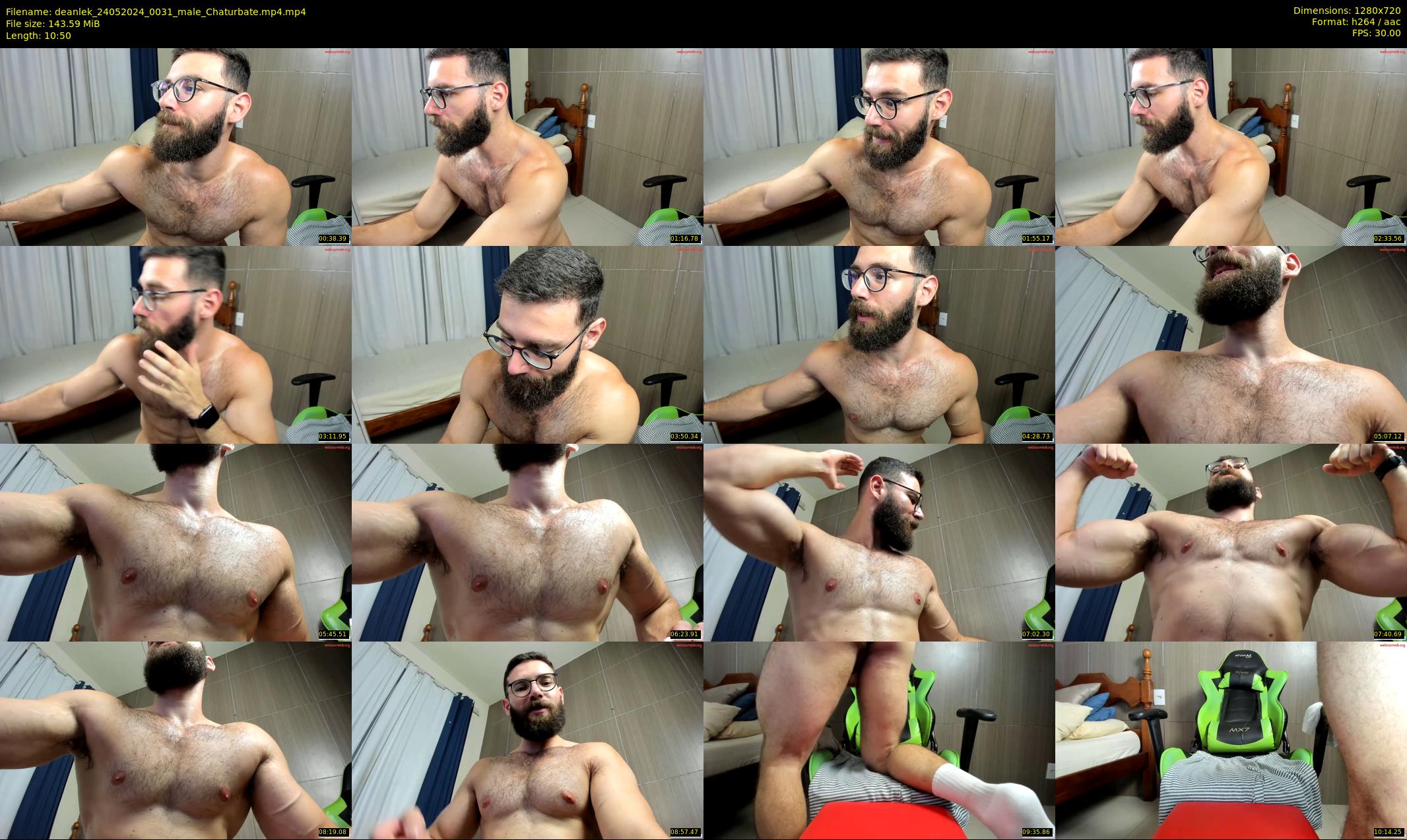 deanlek — 11 minute Chaturbate male cam show recording, 720p, May 24, 2024