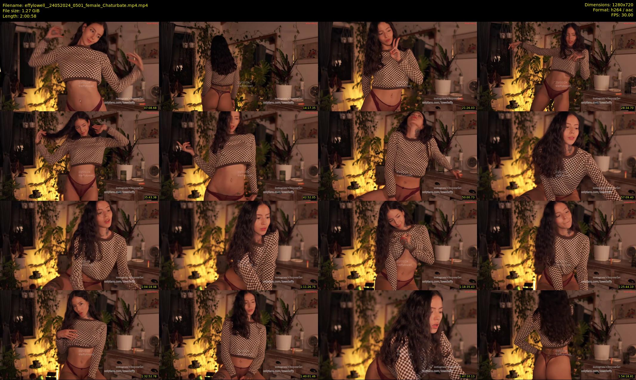 effylowell_ — 121 minute Chaturbate female cam show recording, 720p, May 24, 2024