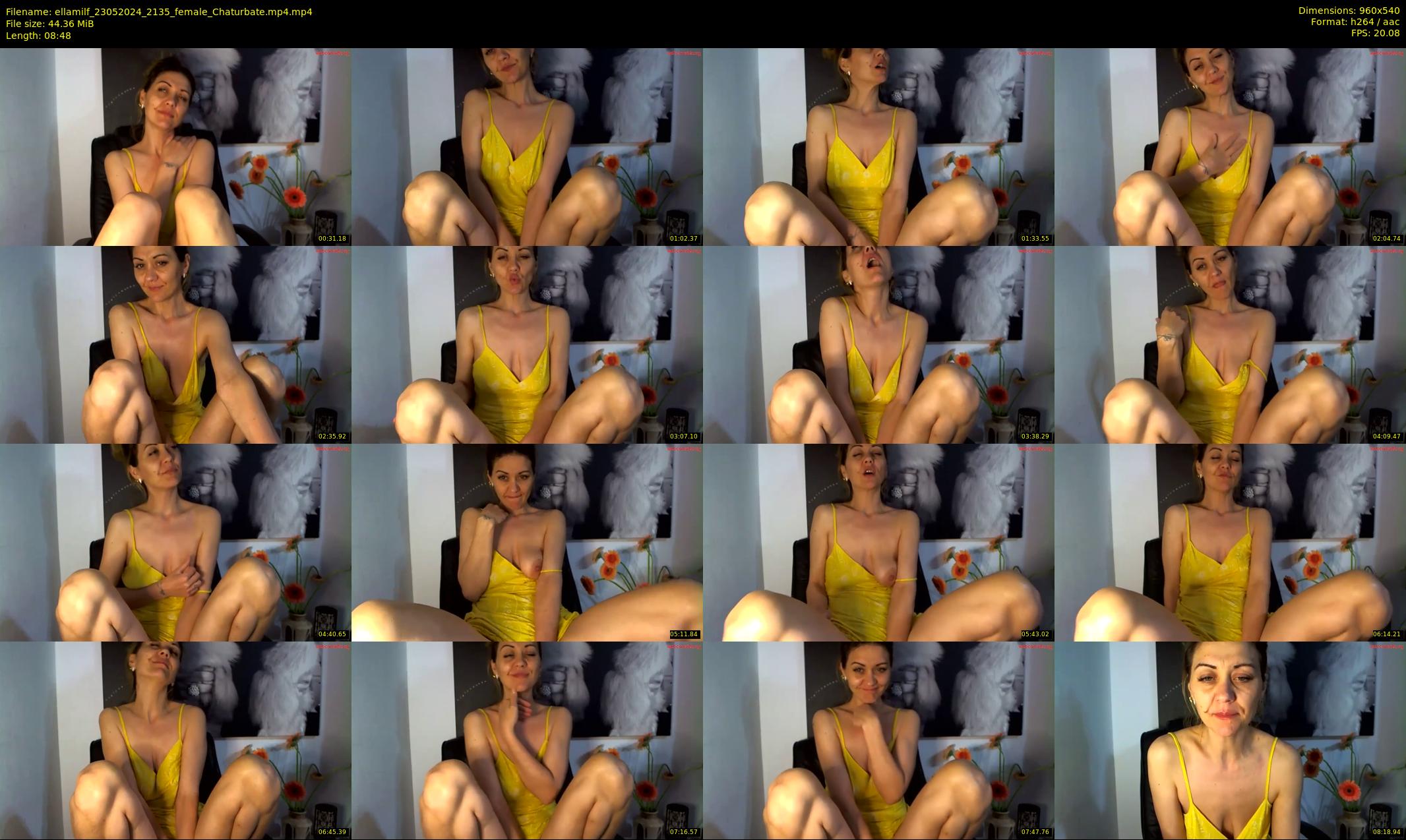 ellamilf — 9 minute Chaturbate female cam show recording, 480p, May 23, 2024