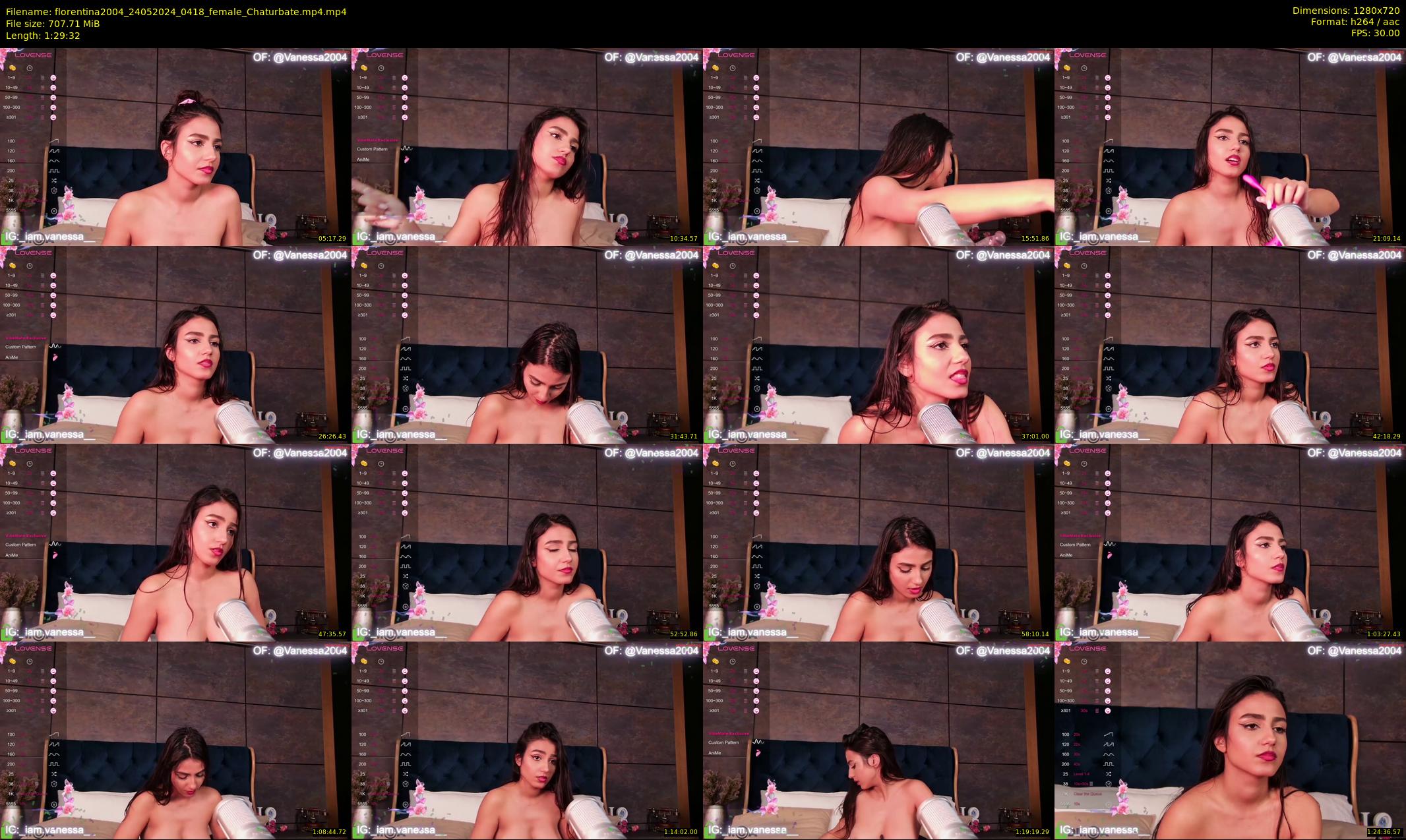 florentina2004 — 90 minute Chaturbate female cam show recording, 720p, May 24, 2024