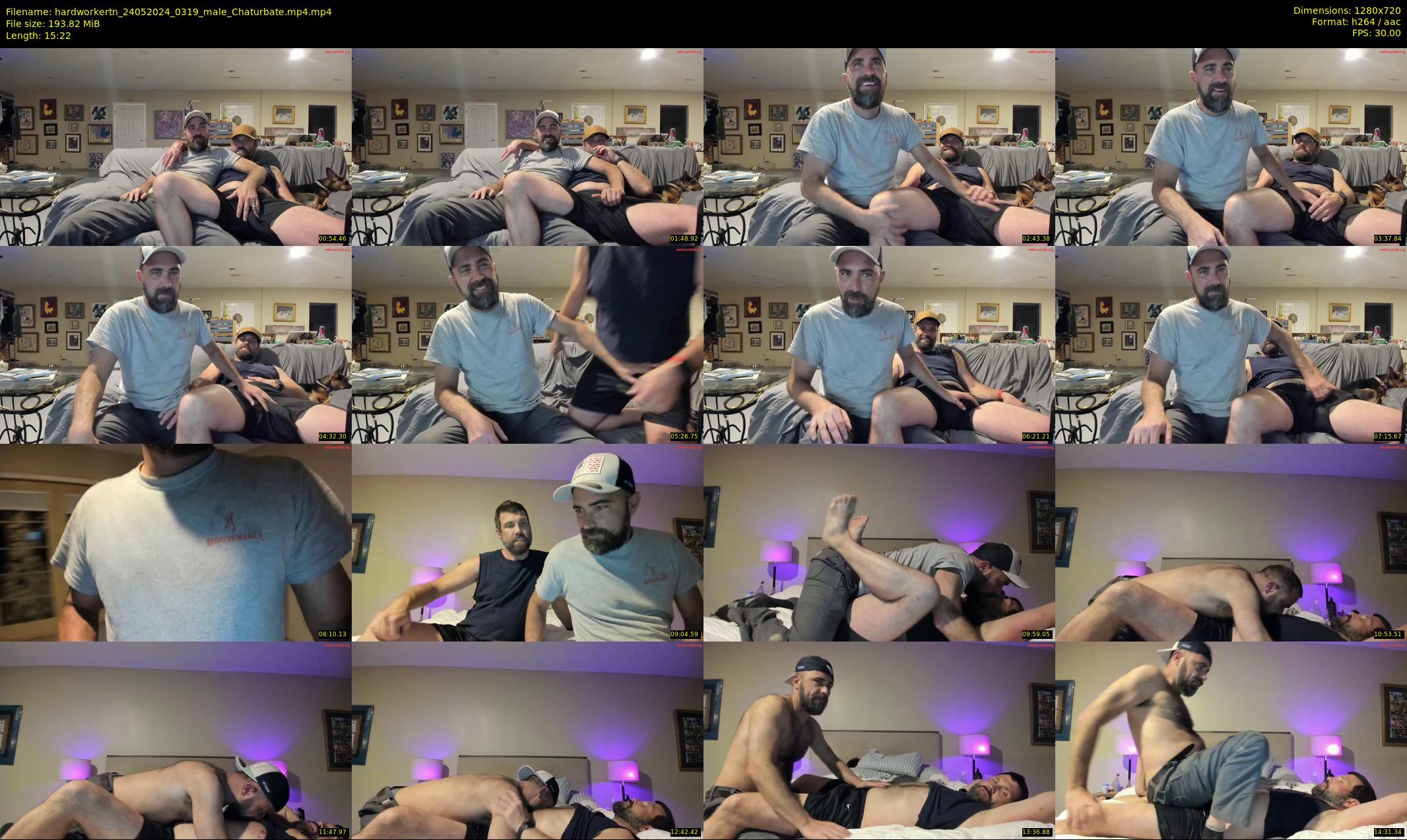 hardworkertn — 16 minute Chaturbate male cam show recording, 720p, May 24, 2024